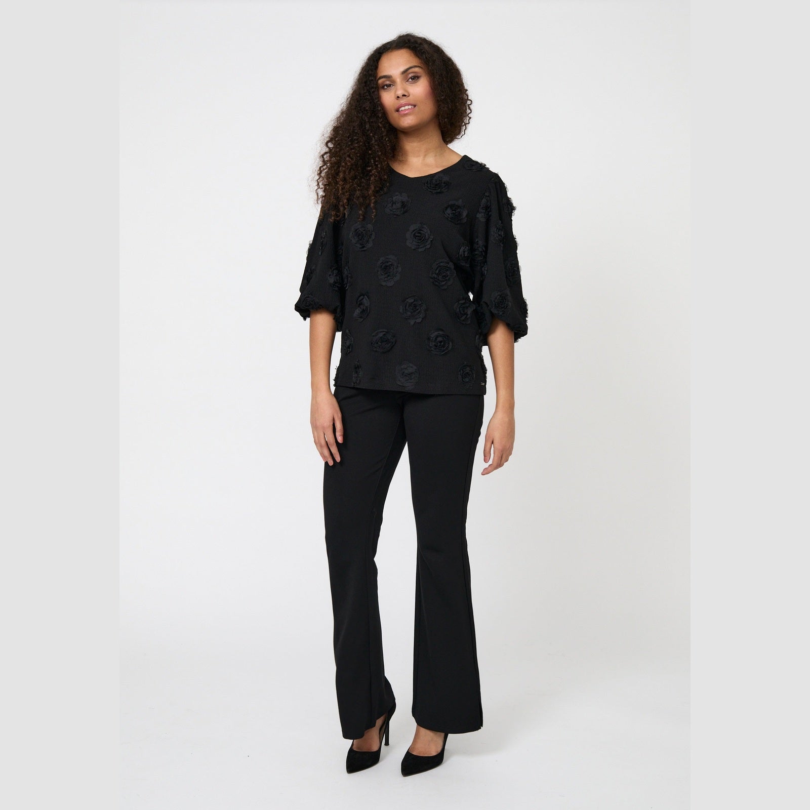 Elton ETRosabel Bluser 9999 BLACK