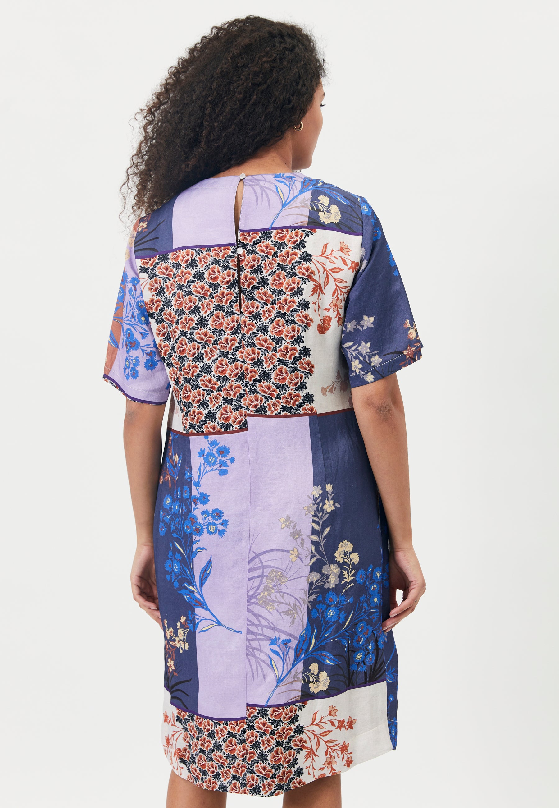 Elton ETSakine Kjoler 052 Denim Blue