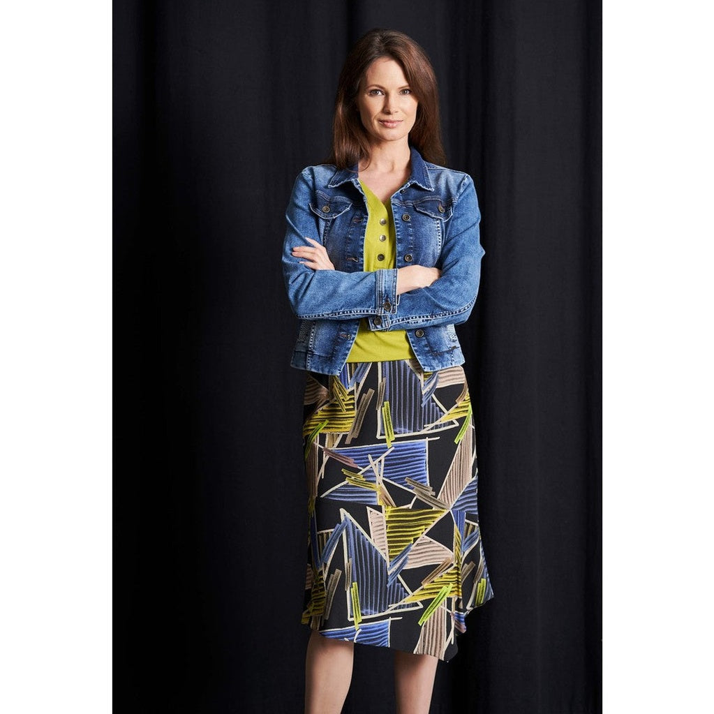 Elton ETSkirt Nederdele 063 Lime green