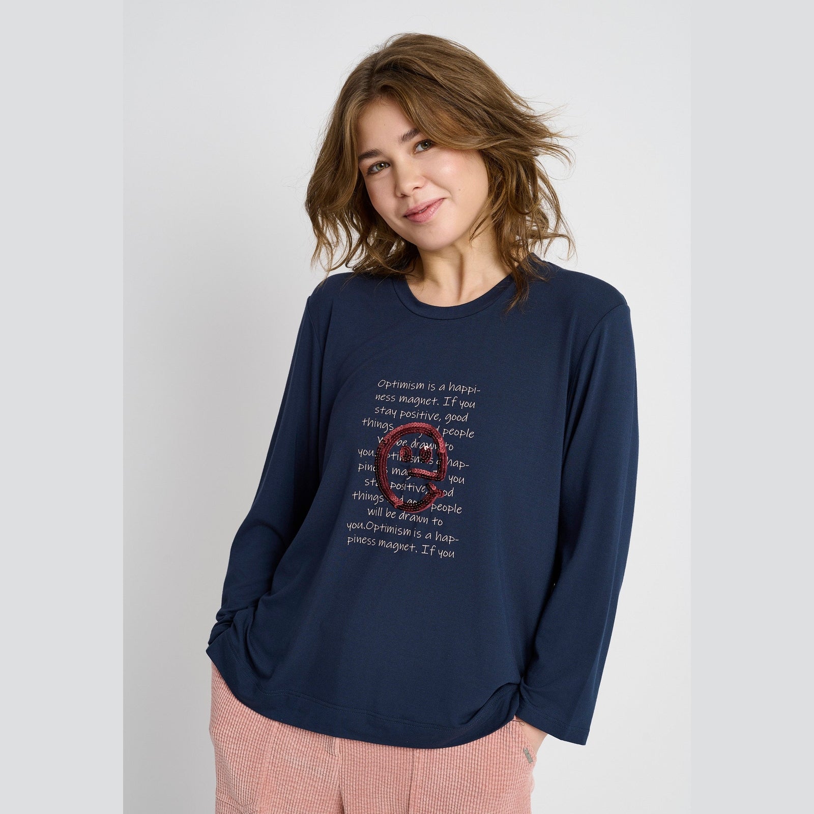 Elton ETSmille T-Shirt 5999 NAVY BLUE