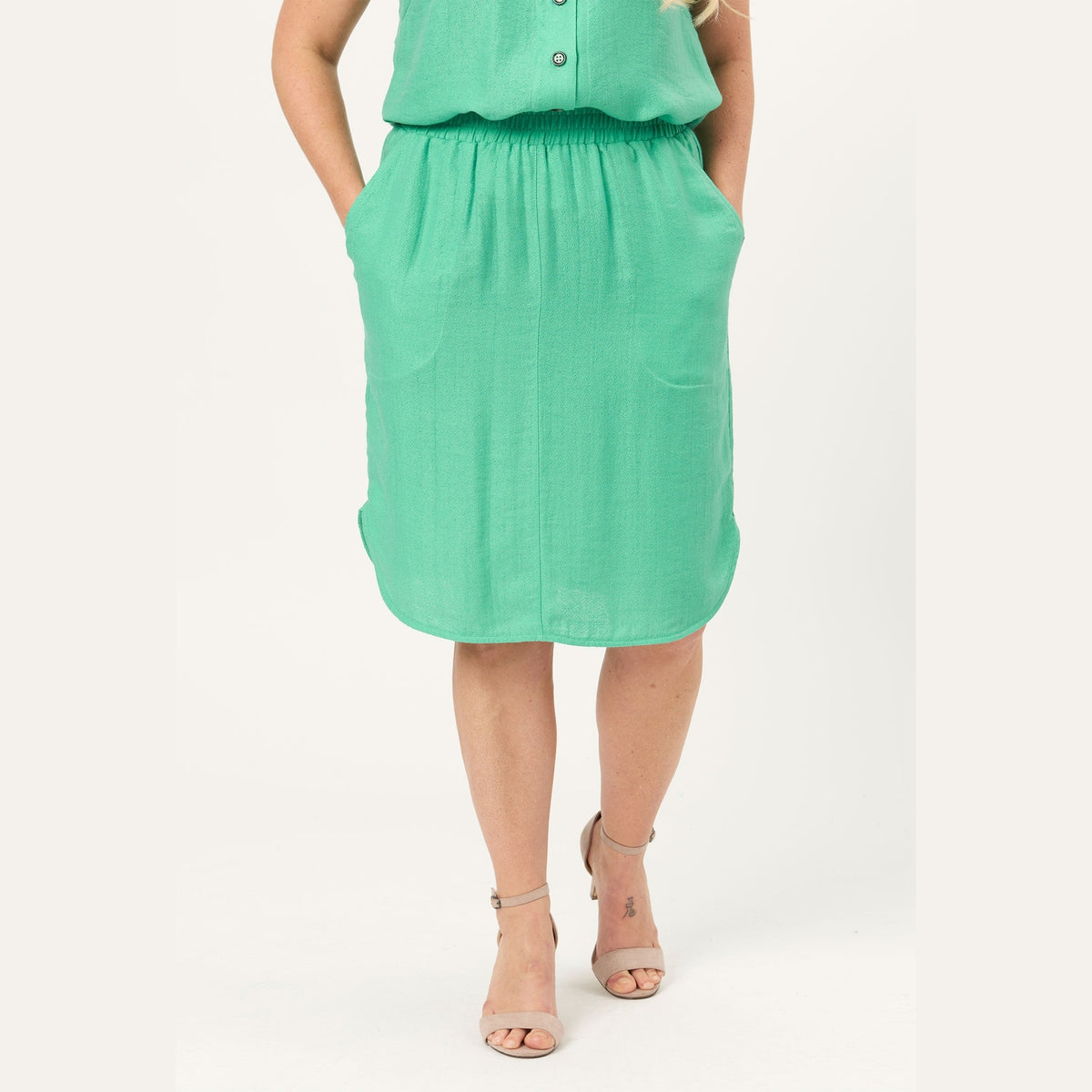 Elton ETSola Nederdele 022 Green