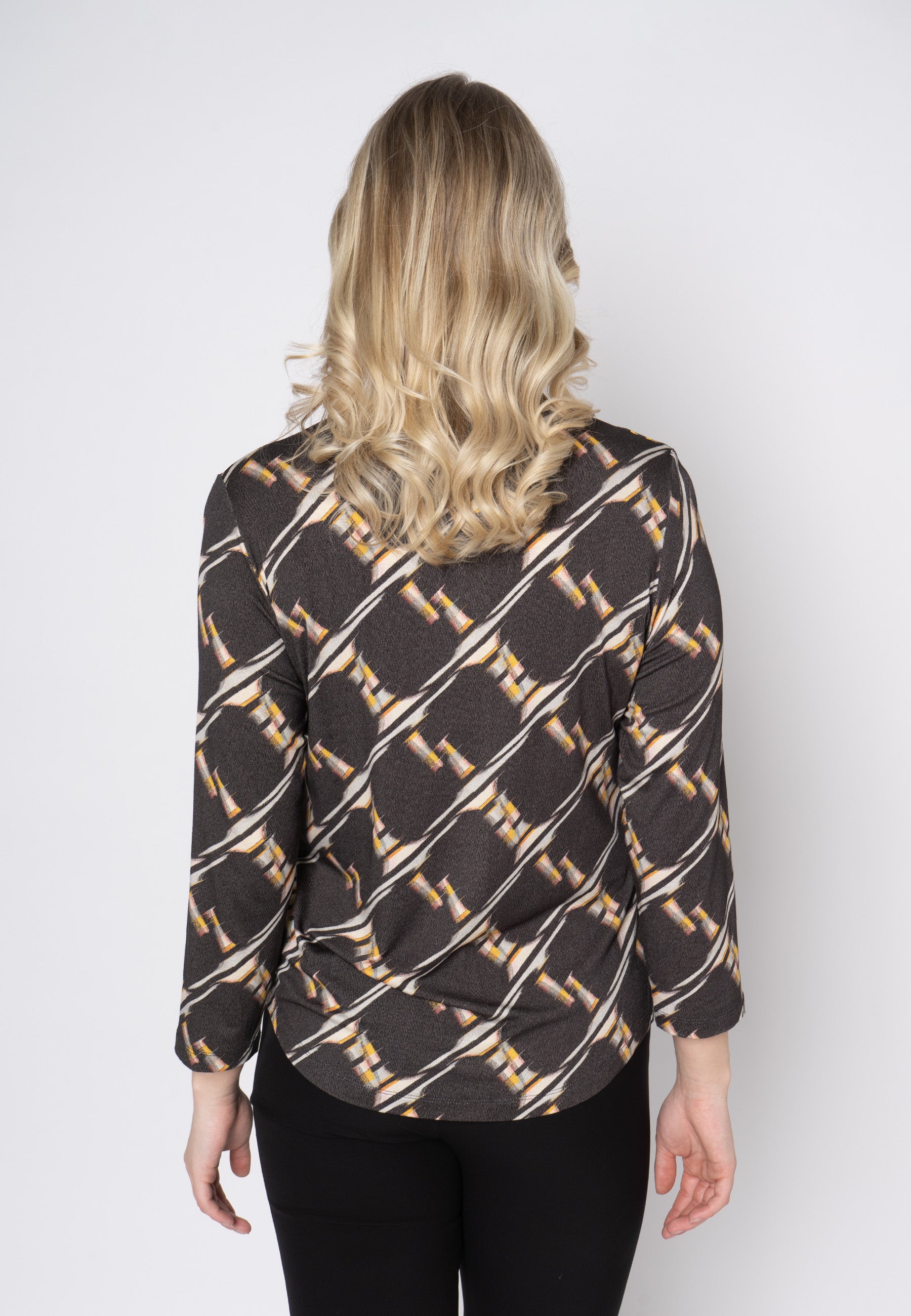 Elton ETT-shirts T-Shirt 094 Dark Grey Melange