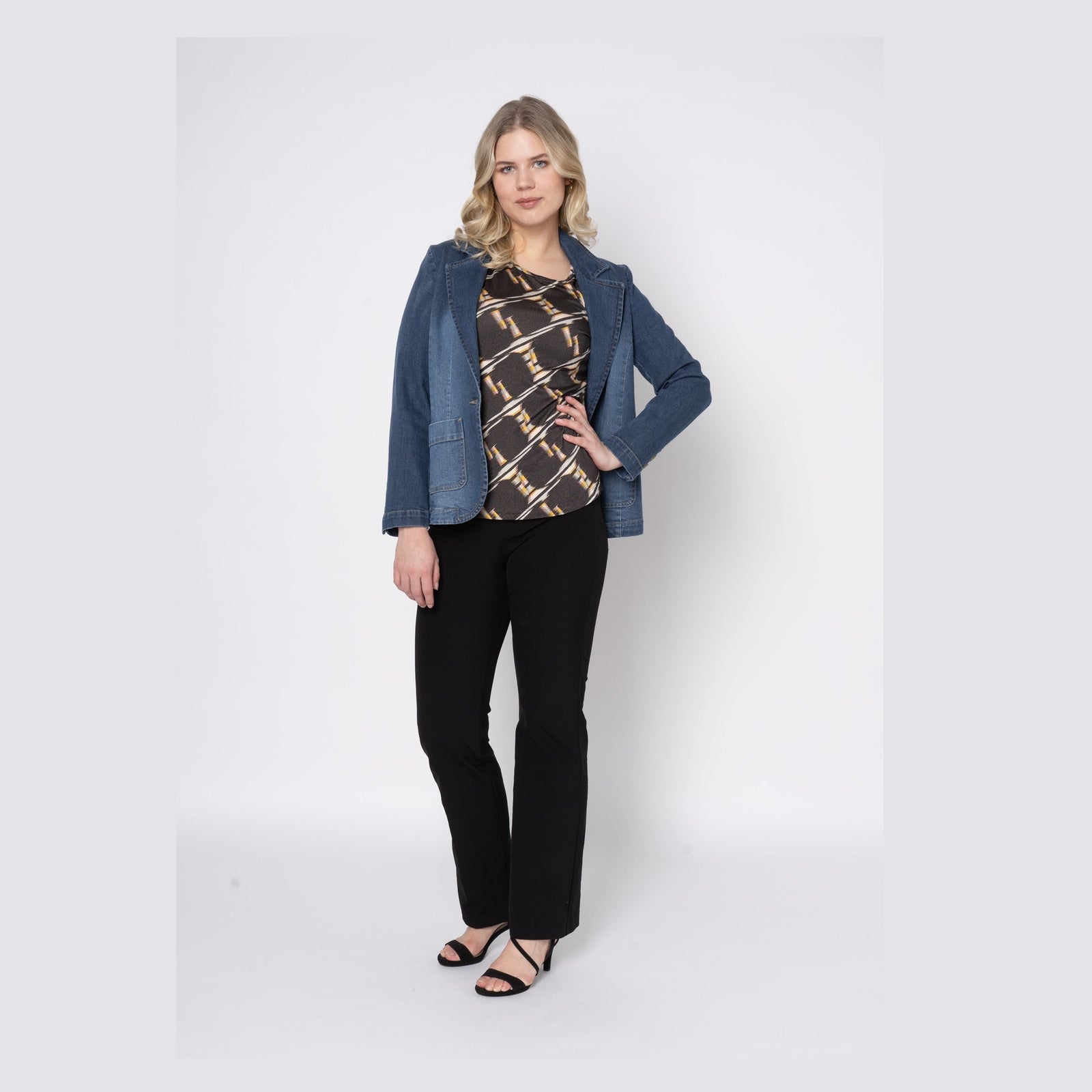 Elton ETT-shirts T-Shirt 094 Dark Grey Melange