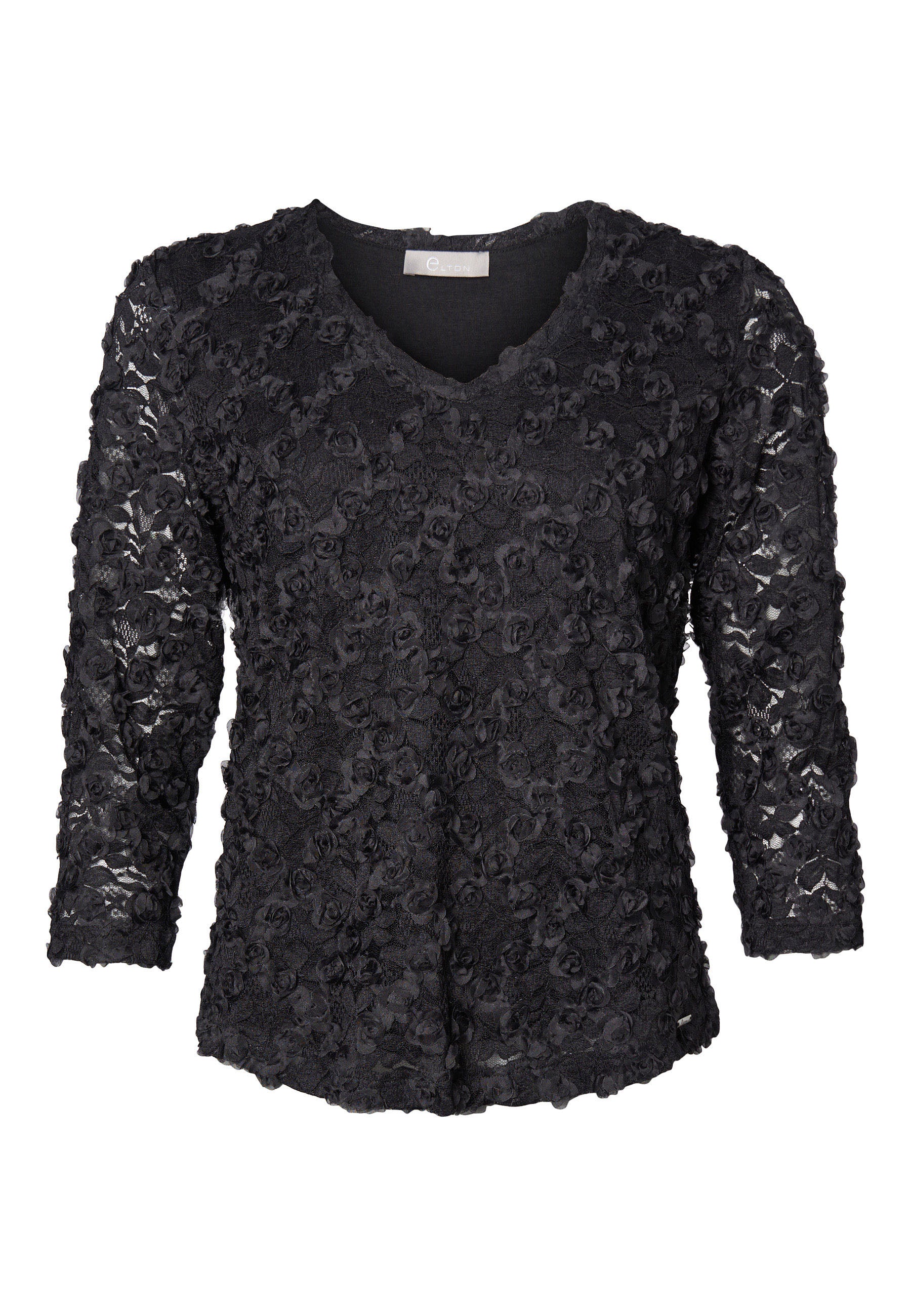 Elton ETTea T-Shirt 9999 BLACK