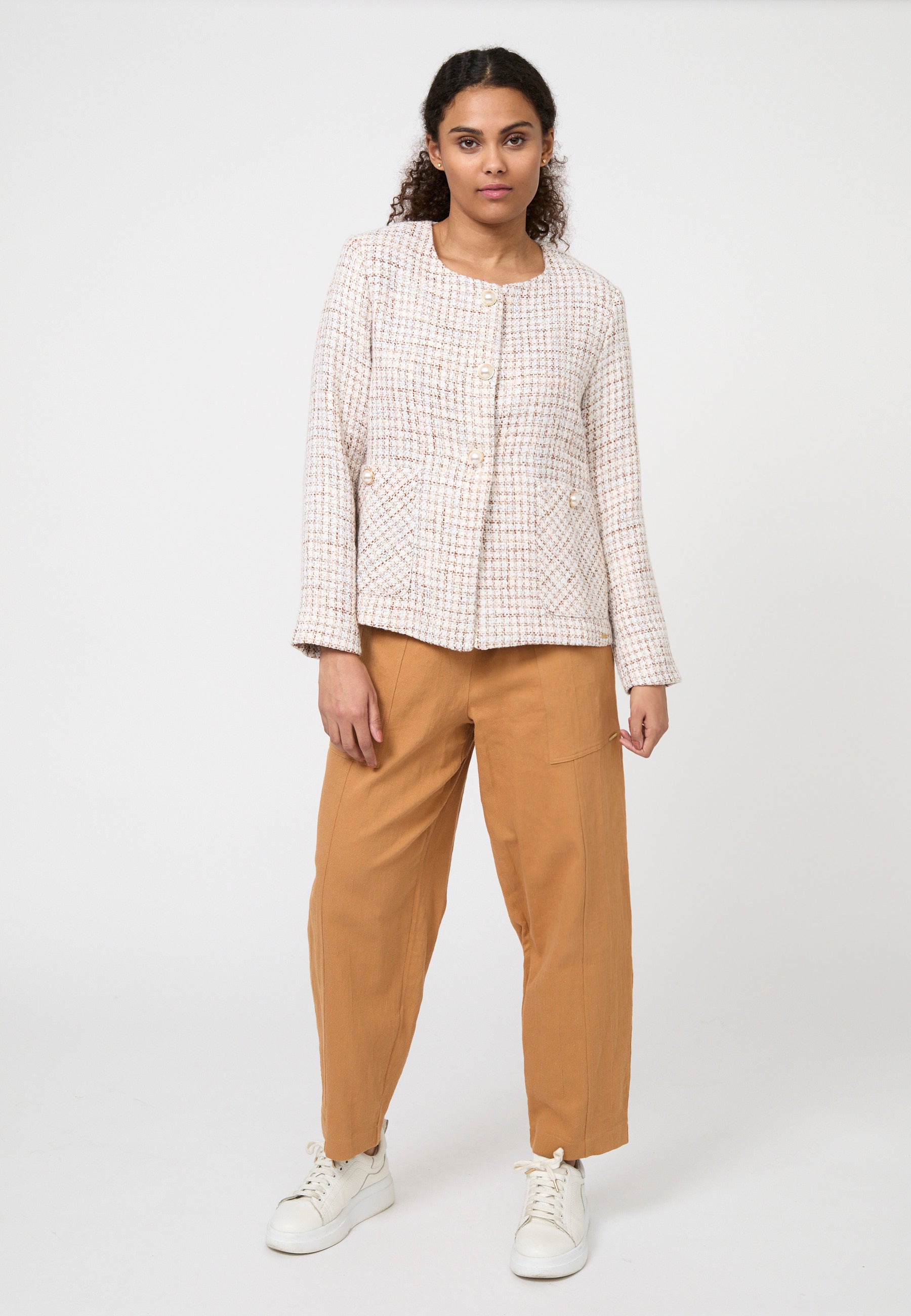 Elton ETThelma Jakker 1325 Cashew Brown