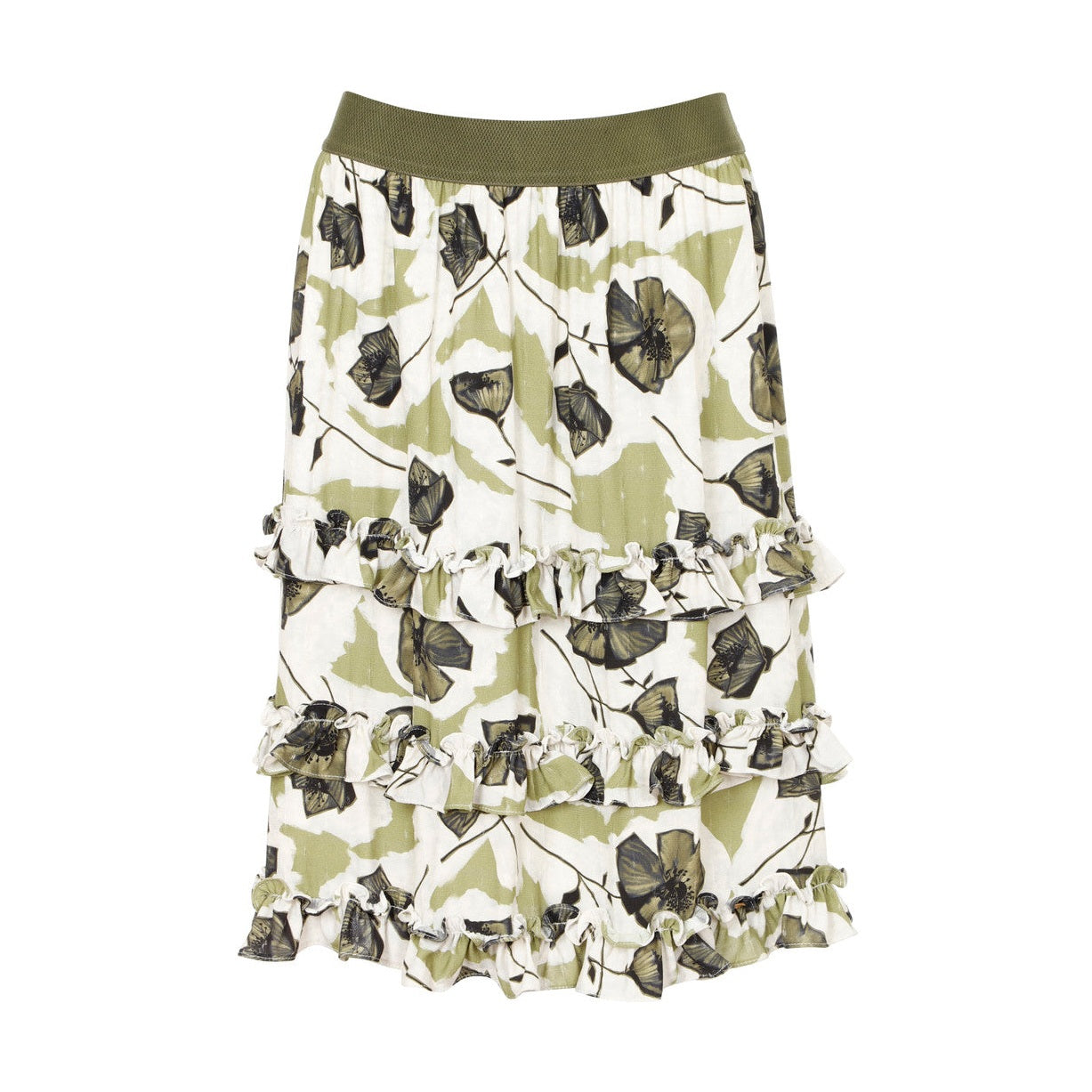 Elton ETThyra Nederdele 062 Olive green