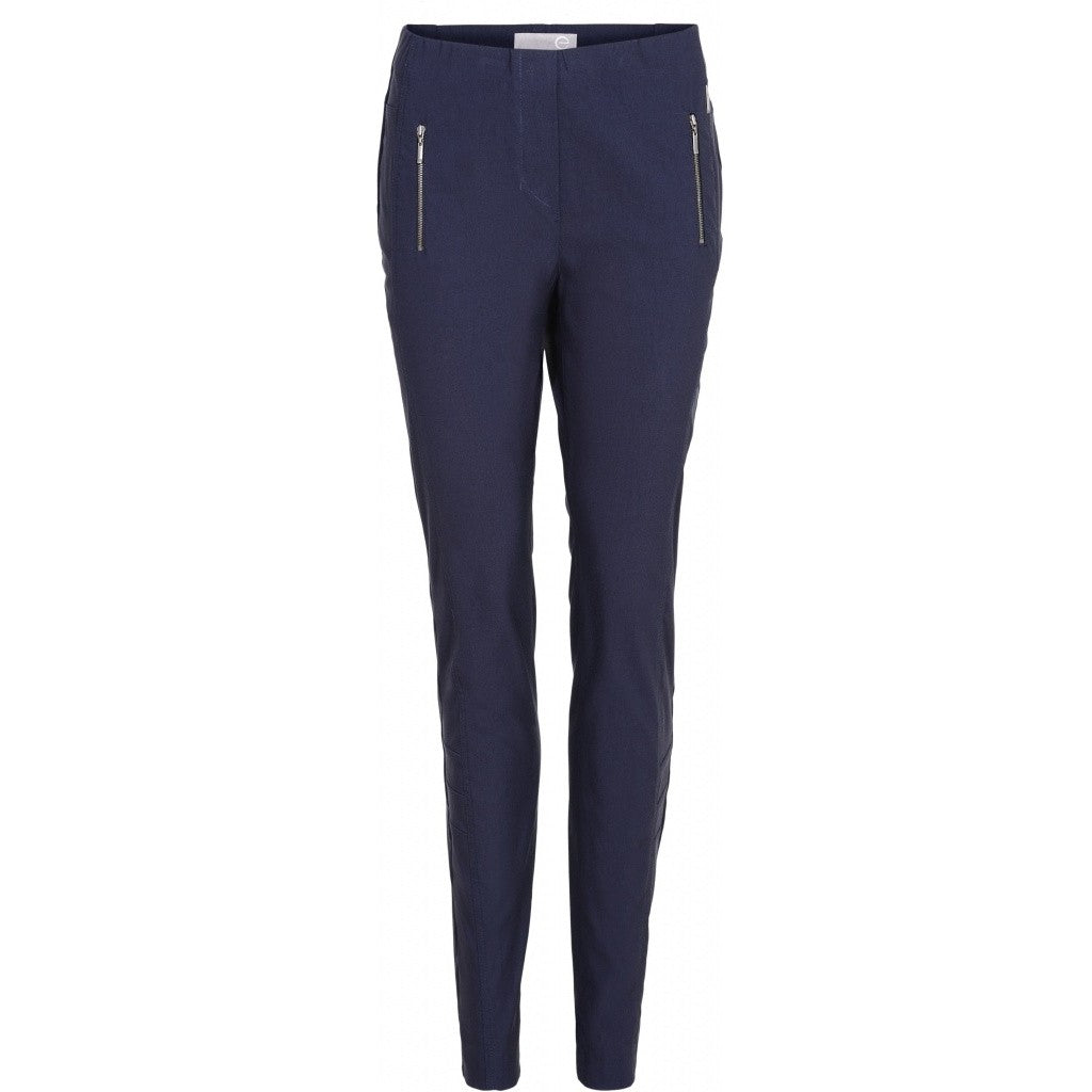 Elton ETTrousers Bukser 009 Navy blue