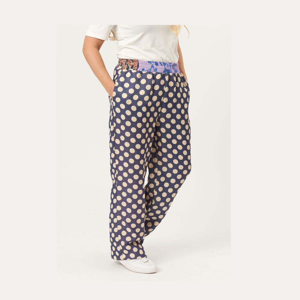 Elton ETVala Bukser 052 Denim Blue