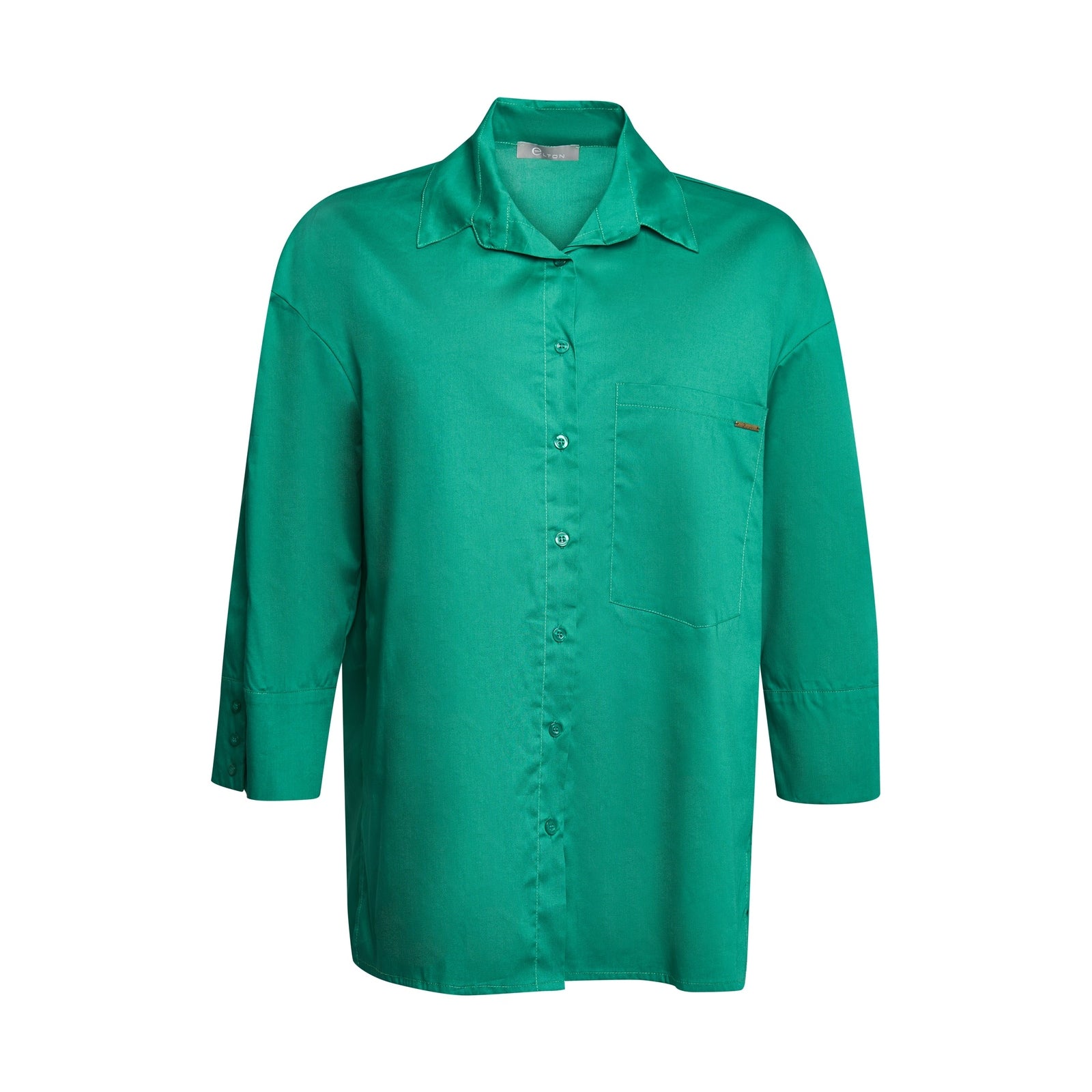 Elton ETWera Skjortebluser 838 Grass Green