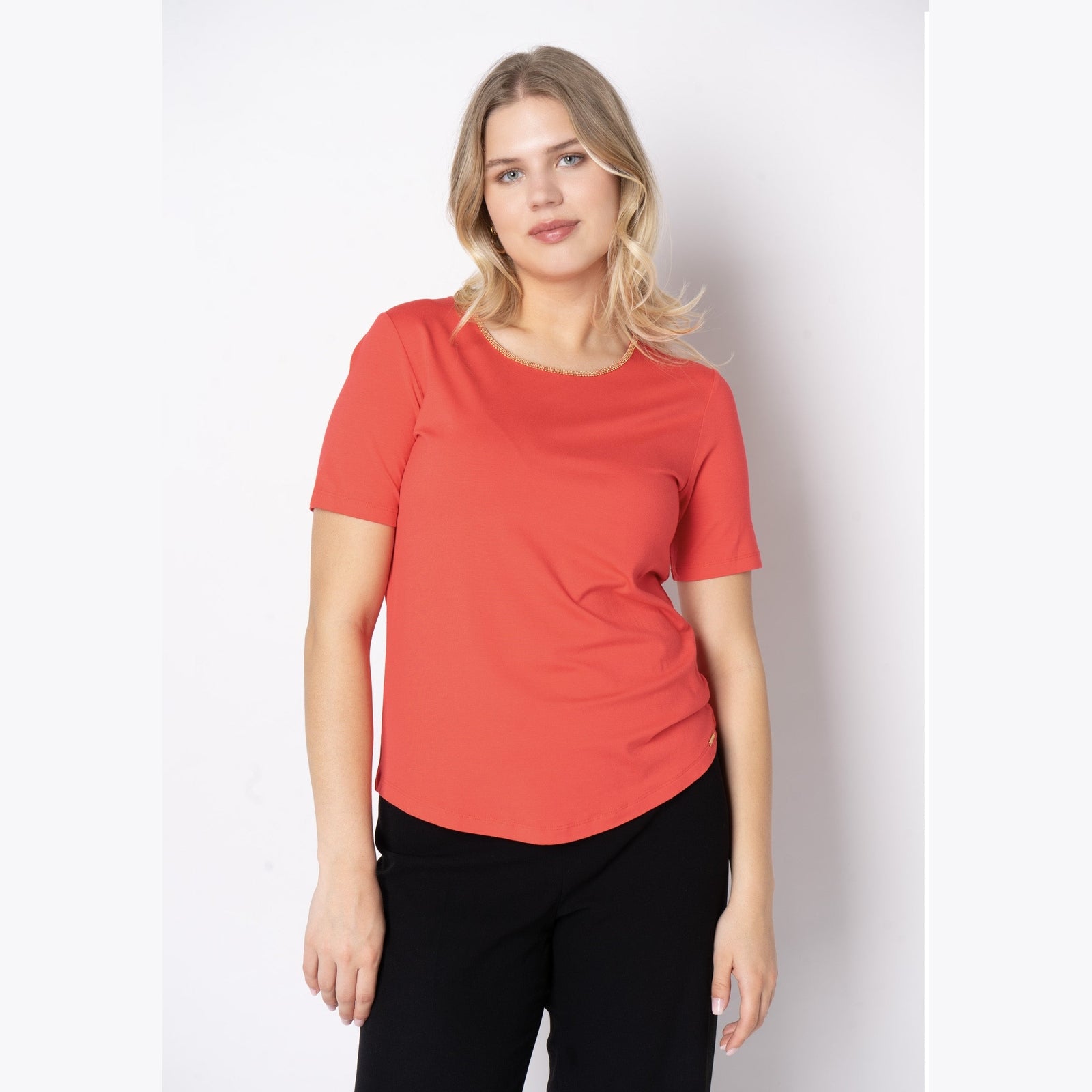 Elton ETZoe T-Shirt 018 Coral red