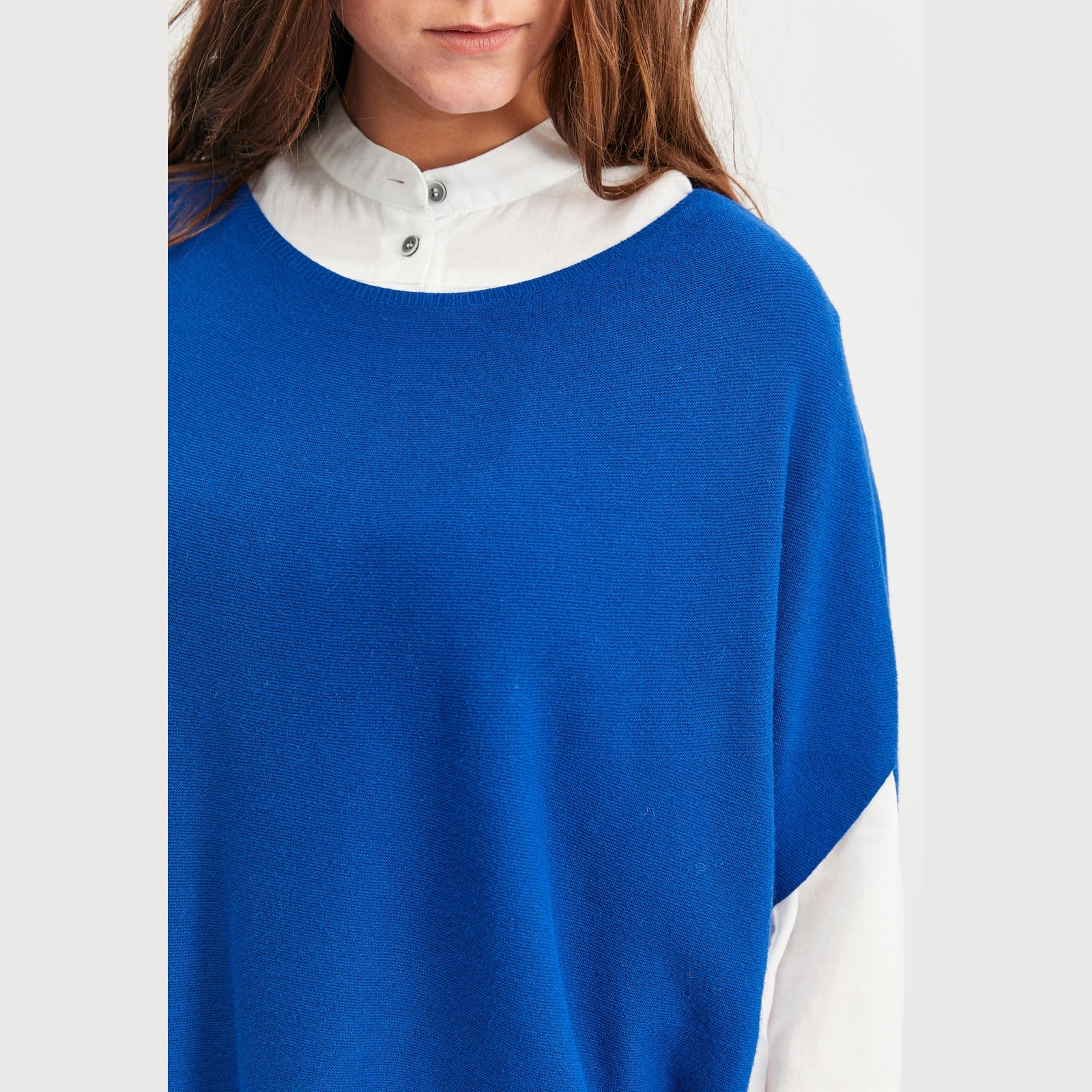 Lind Elfi Poncho 276 Lapis Blue