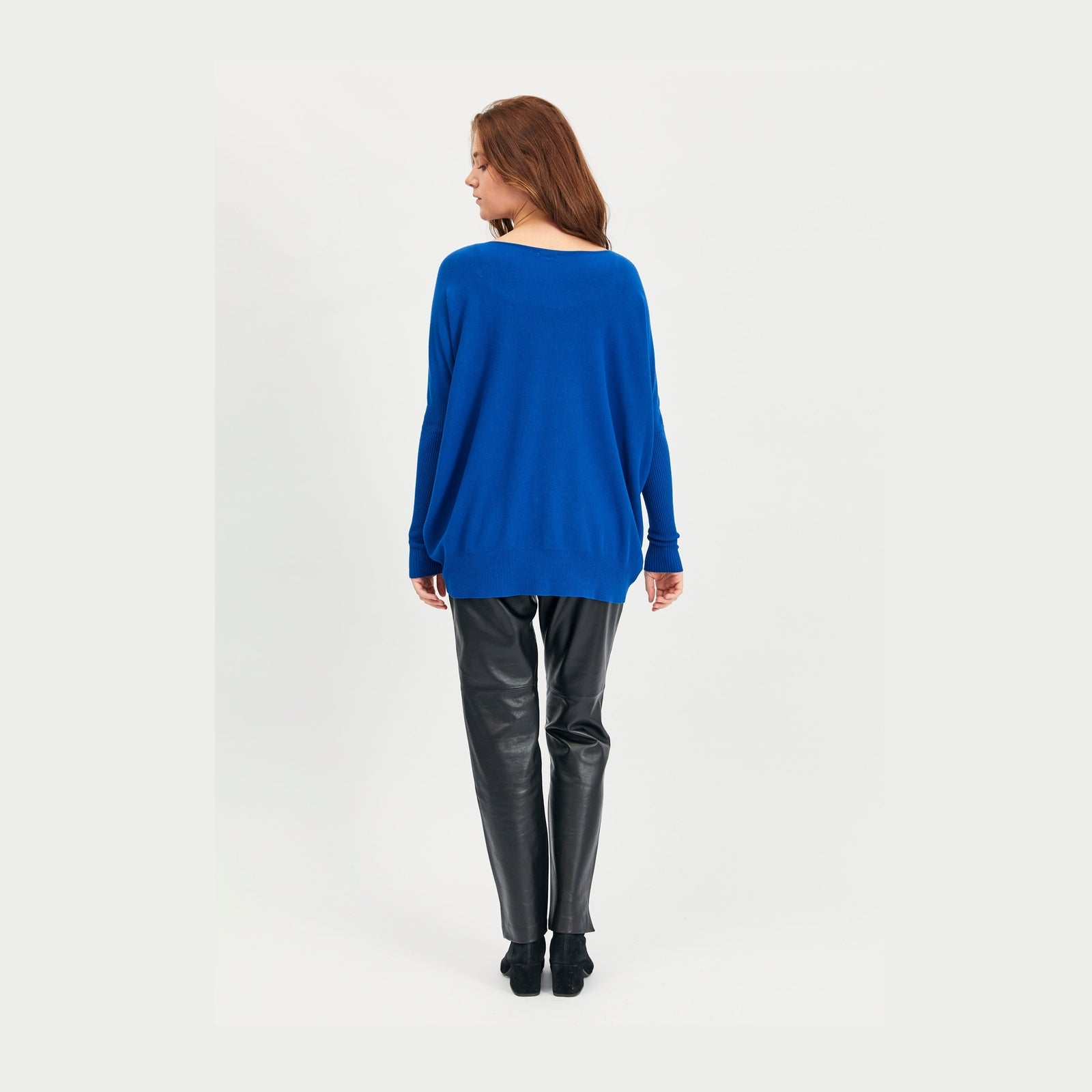 Lind Esther Knit Pullover 276 Lapis Blue