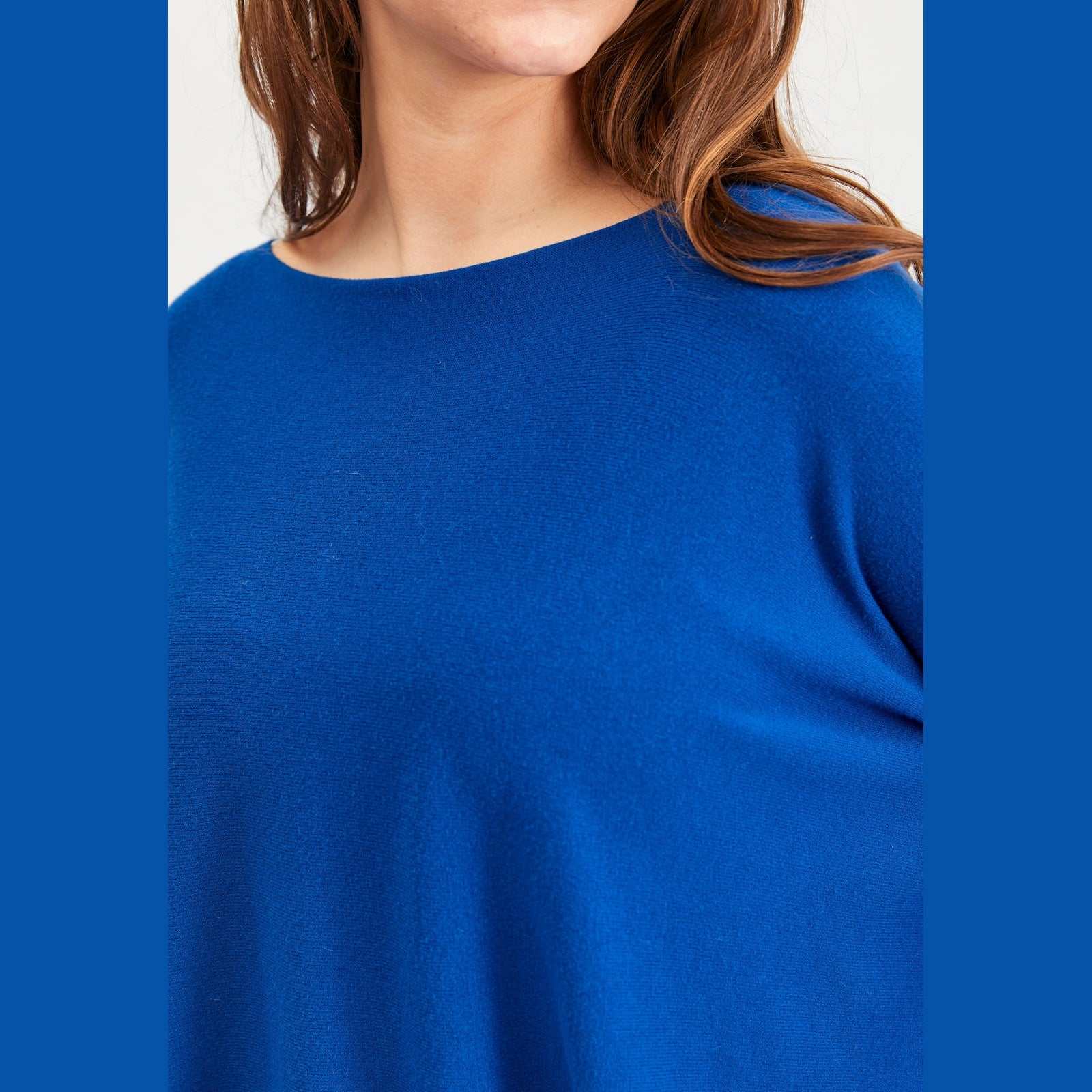 Lind Esther Knit Pullover 276 Lapis Blue