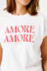 T-shirt med frontprint