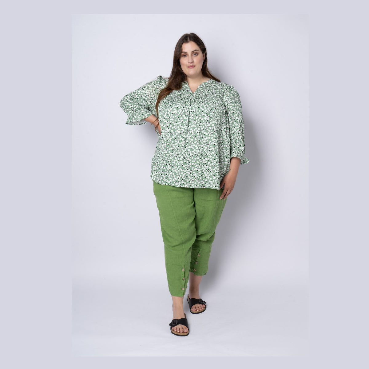 Aprico Jacksonville Bluser 3250 Soft Green