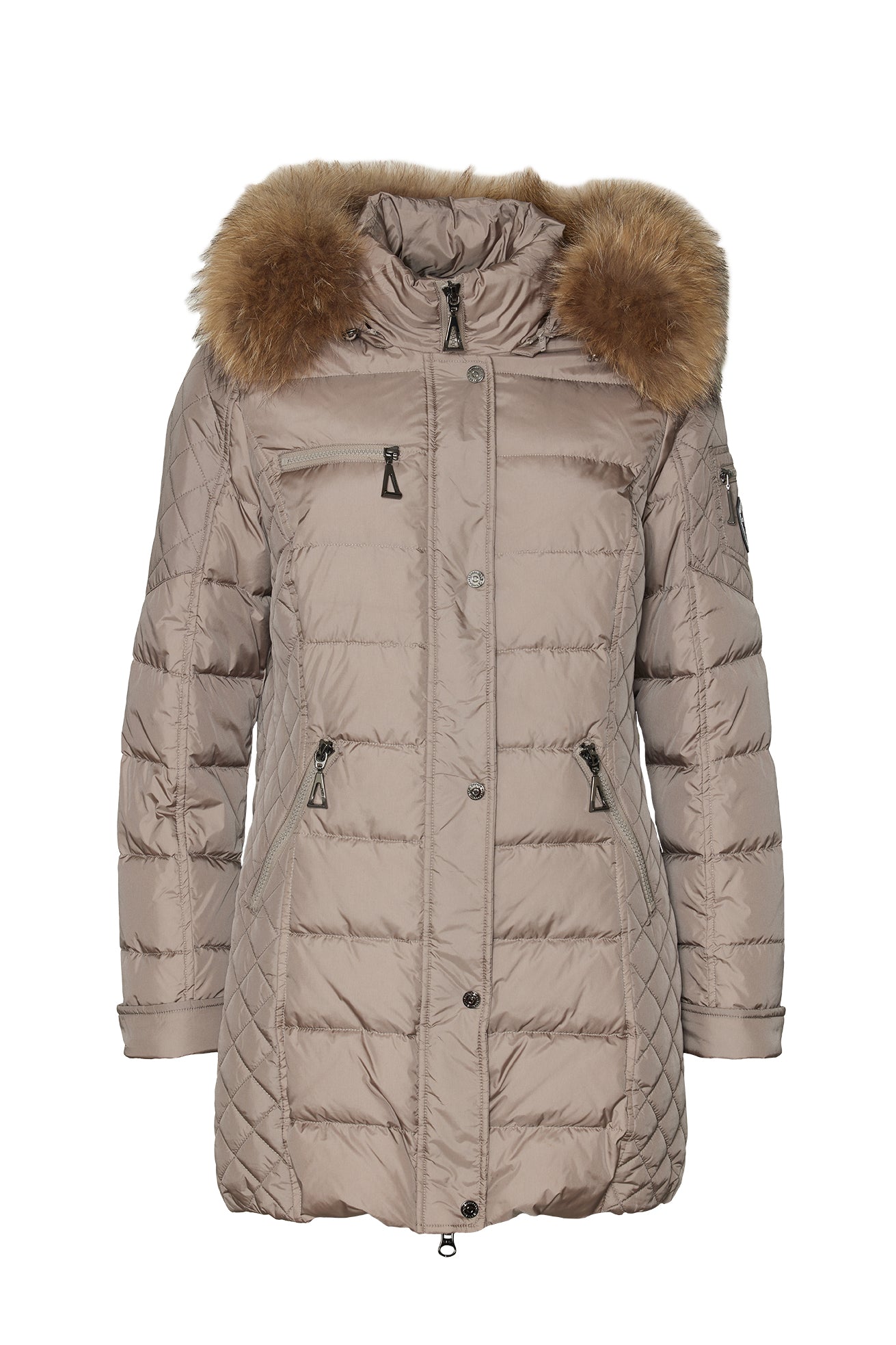 Windfield / Danwear Jessi R Vinterjakker 22 taupe