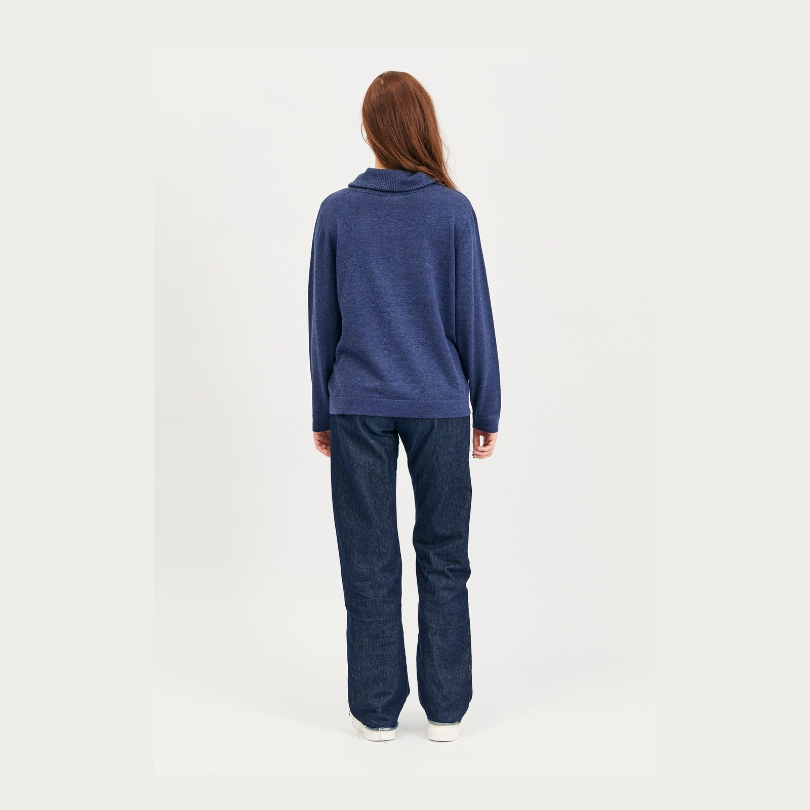 Lind Kirsten Knit Pullover 135300 Navy Melange