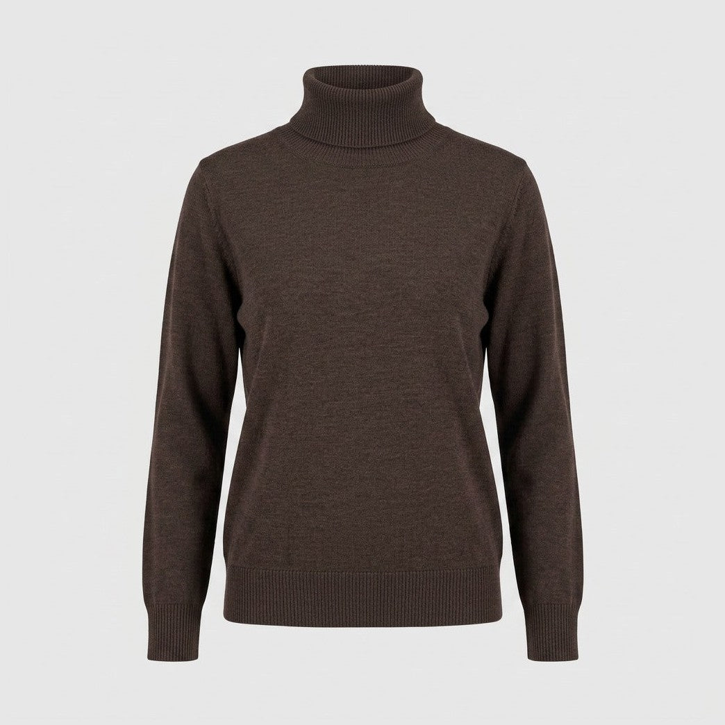 Lind Kirsten Knit Pullover 1500 BROWN