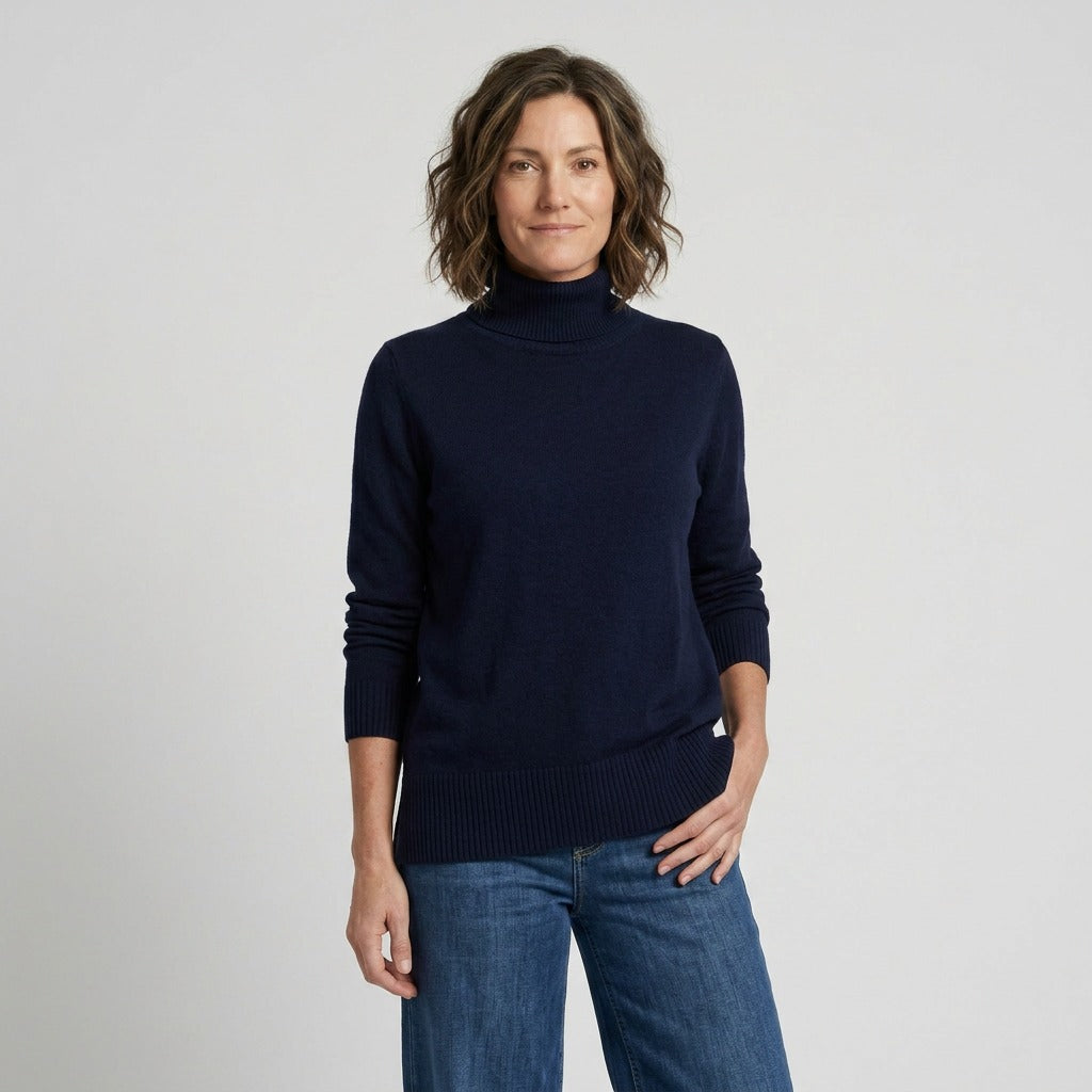 Lind Kirsten Knit Pullover 5999 NAVY BLUE