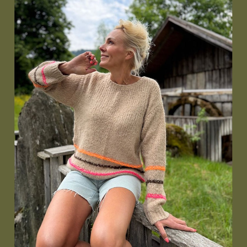 Lind LBBålhygge Knit Pullover 1200 SAND