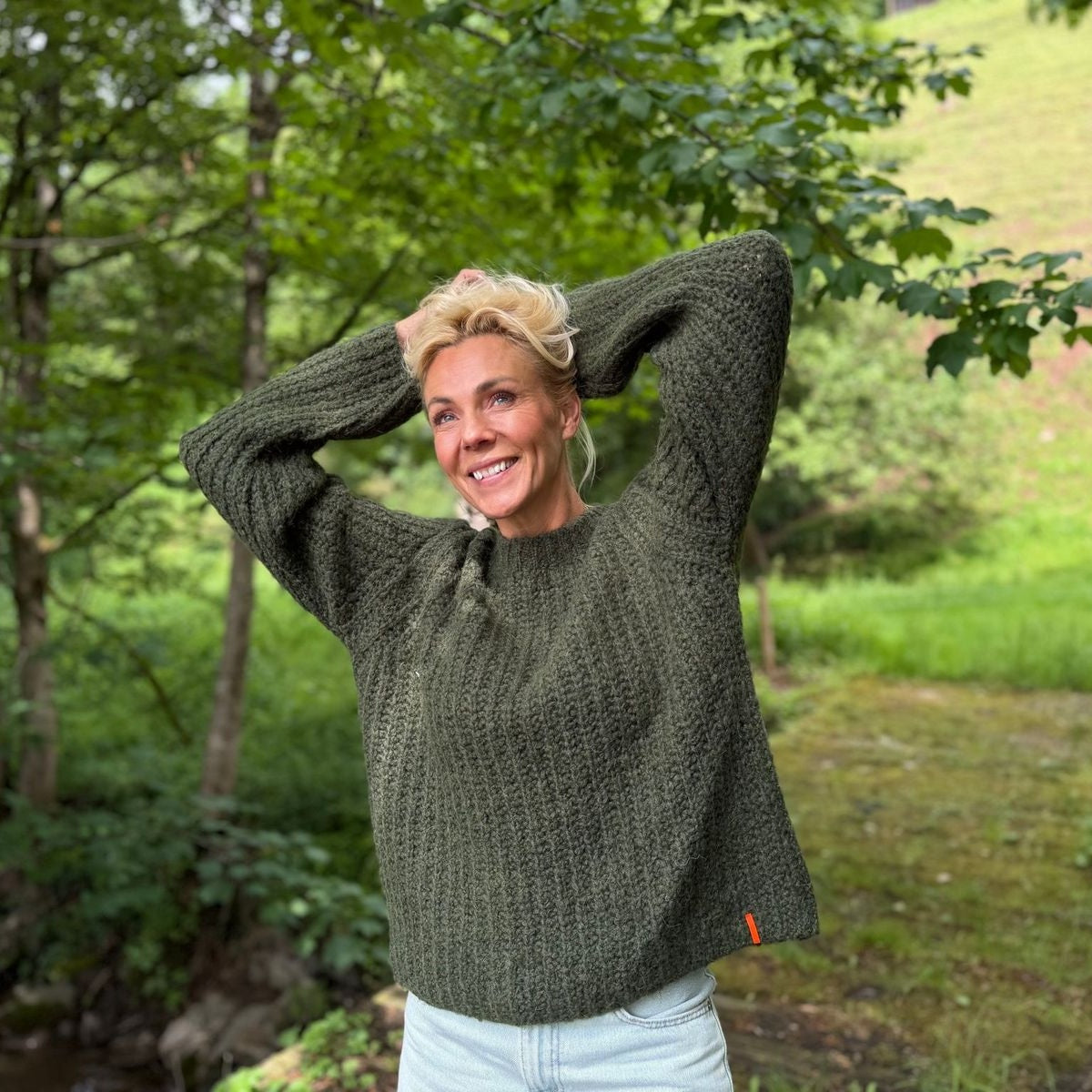 Lind LBKaffetid Bluser 3620 Forest Green