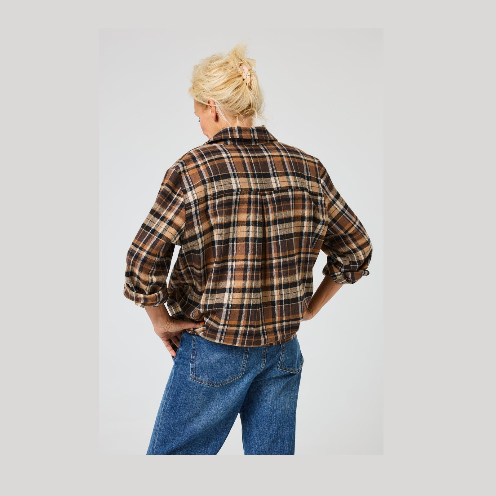 Lind LBSkovhuggeren Skjortebluser 1500 BROWN