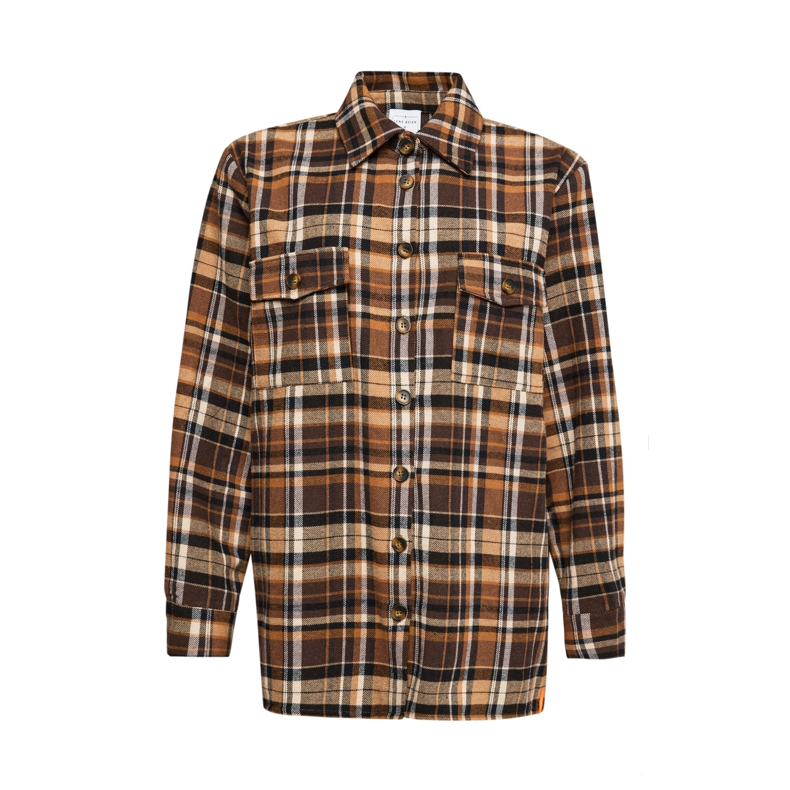 Lind LBSkovhuggeren Skjortebluser 1500 BROWN