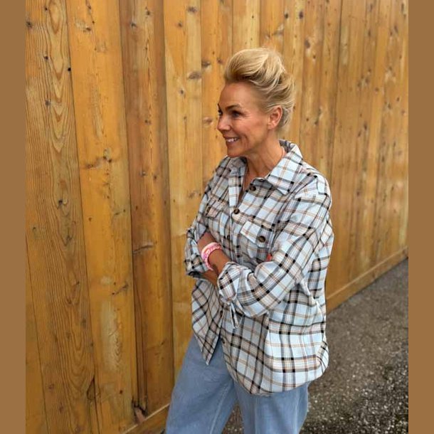 Lind LBSkovhuggeren Skjortebluser 5000 LIGHT BLUE