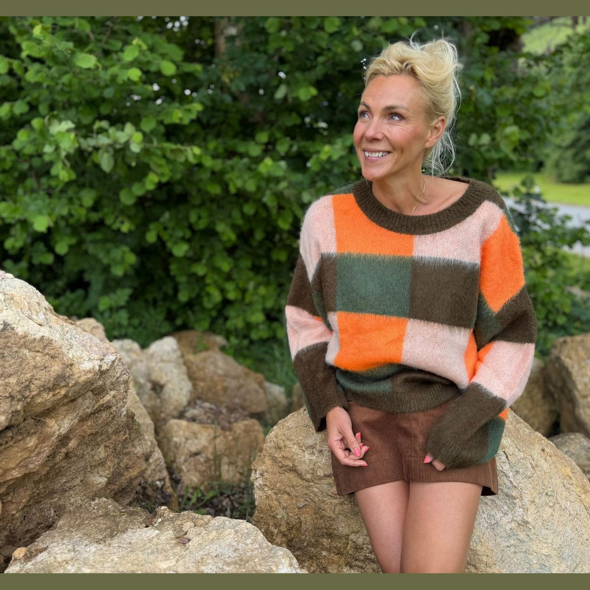 Lind LBTankestrejf Knit Pullover 8500 ORANGE