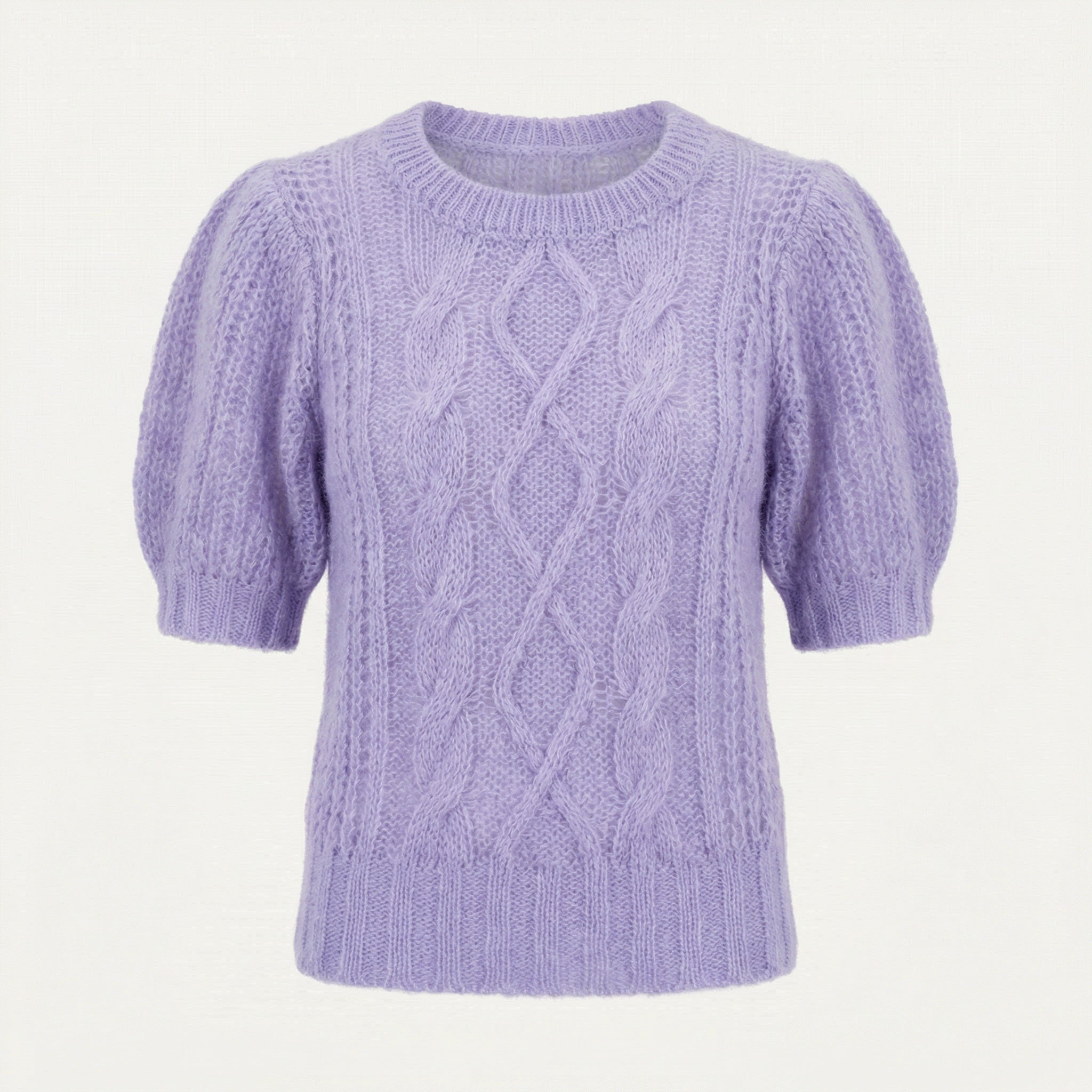 Lind LBTulipan Knit Pullover 7000 LIGHT PURPLE