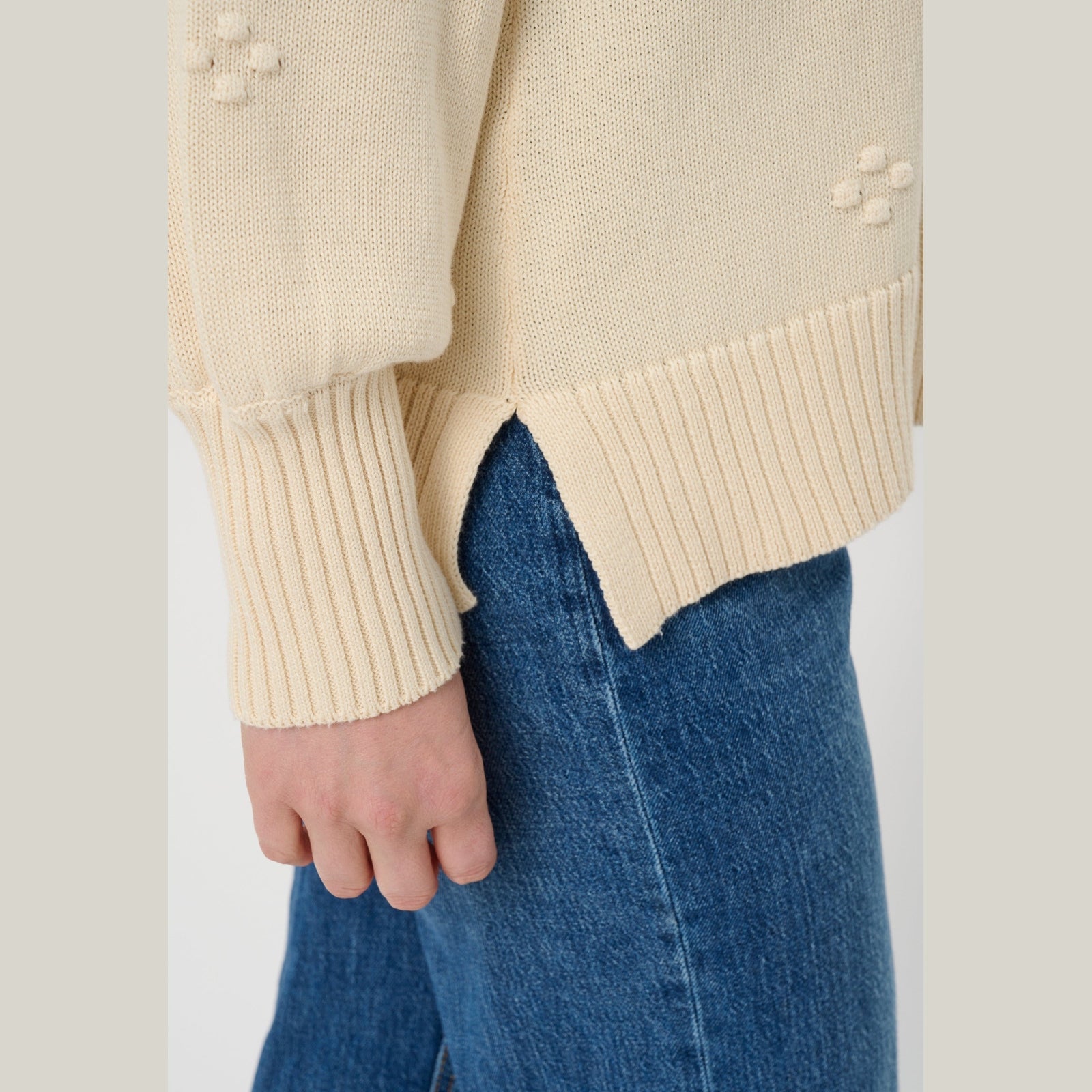 Lind LICamma Knit Pullover 1001 Off white