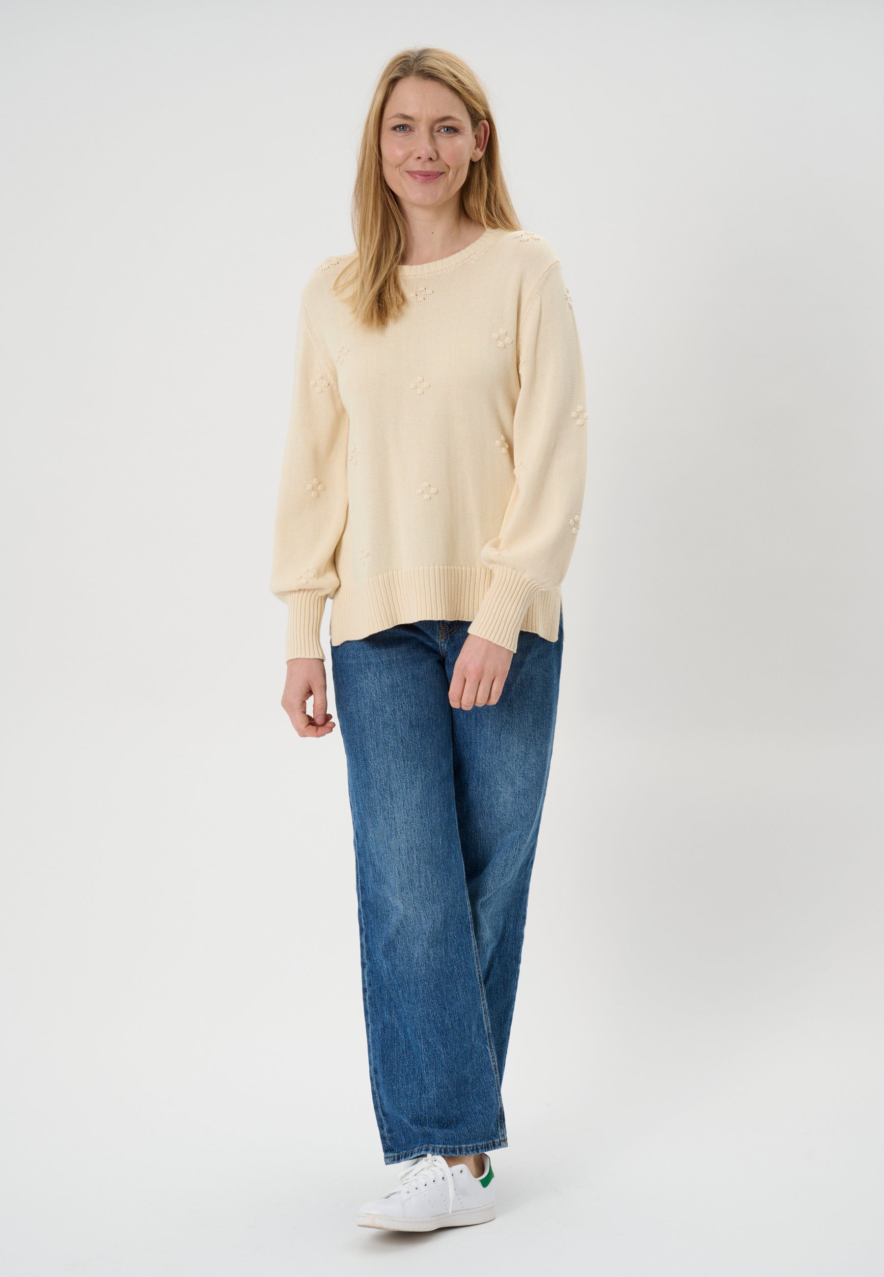 Lind LICamma Knit Pullover 1001 Off white