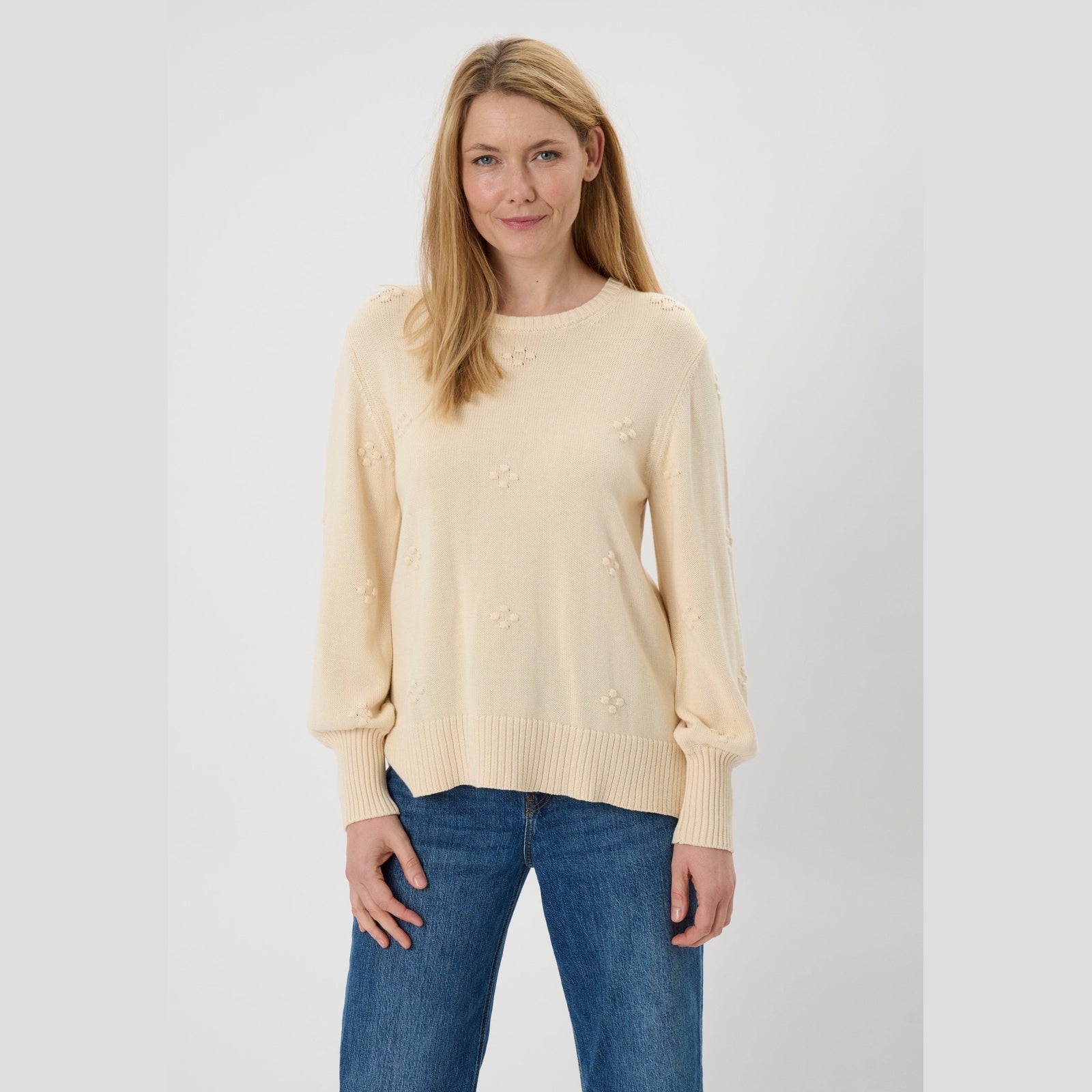 Lind LICamma Knit Pullover 1001 Off white