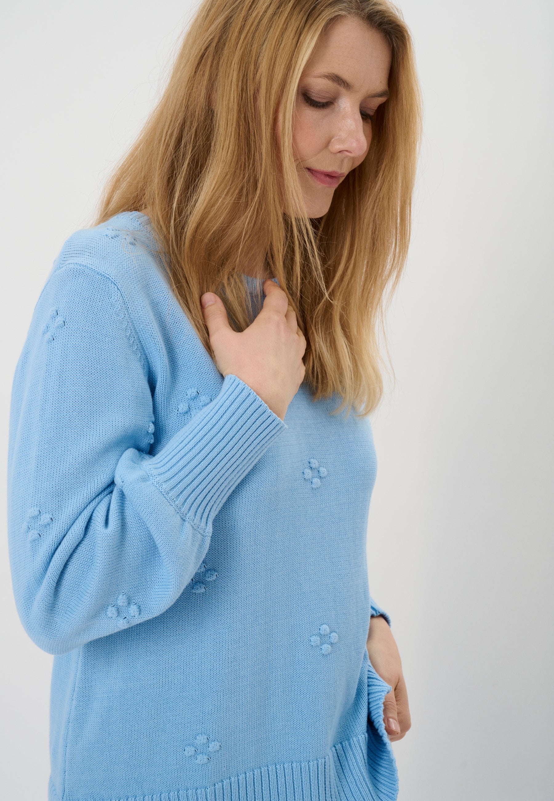 Lind LICamma Knit Pullover 5003 Light Blue