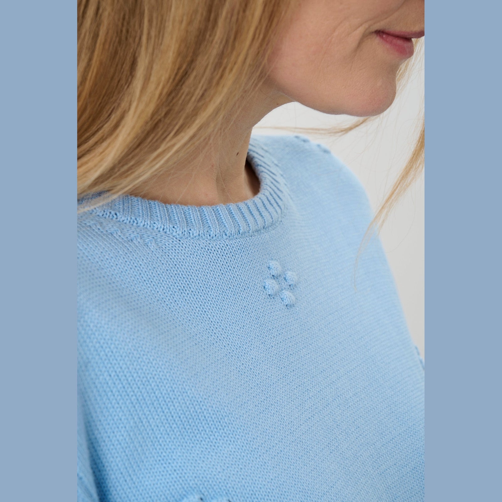 Lind LICamma Knit Pullover 5003 Light Blue