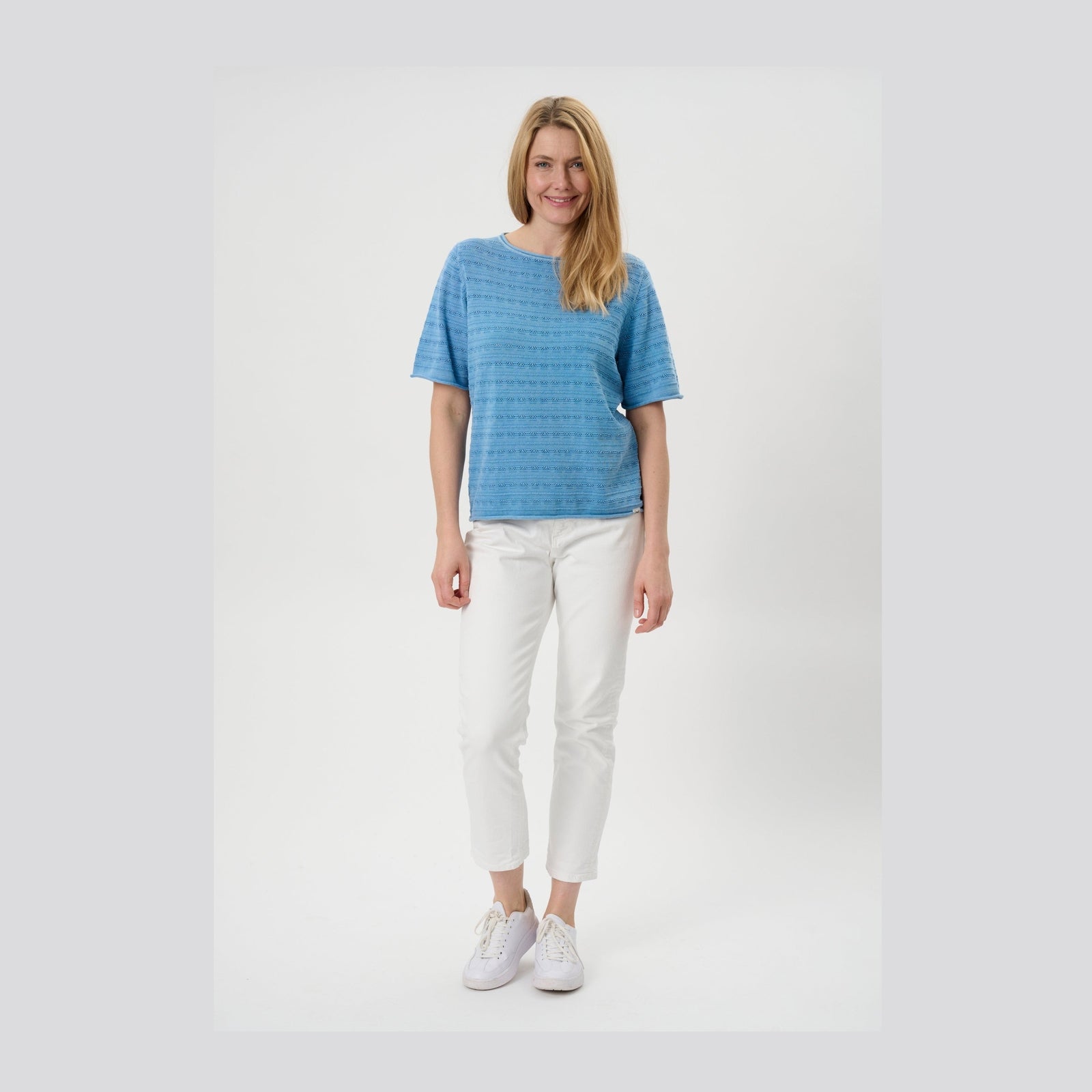 Lind LiAcacie Knit Pullover 5300 Cornflower Blue