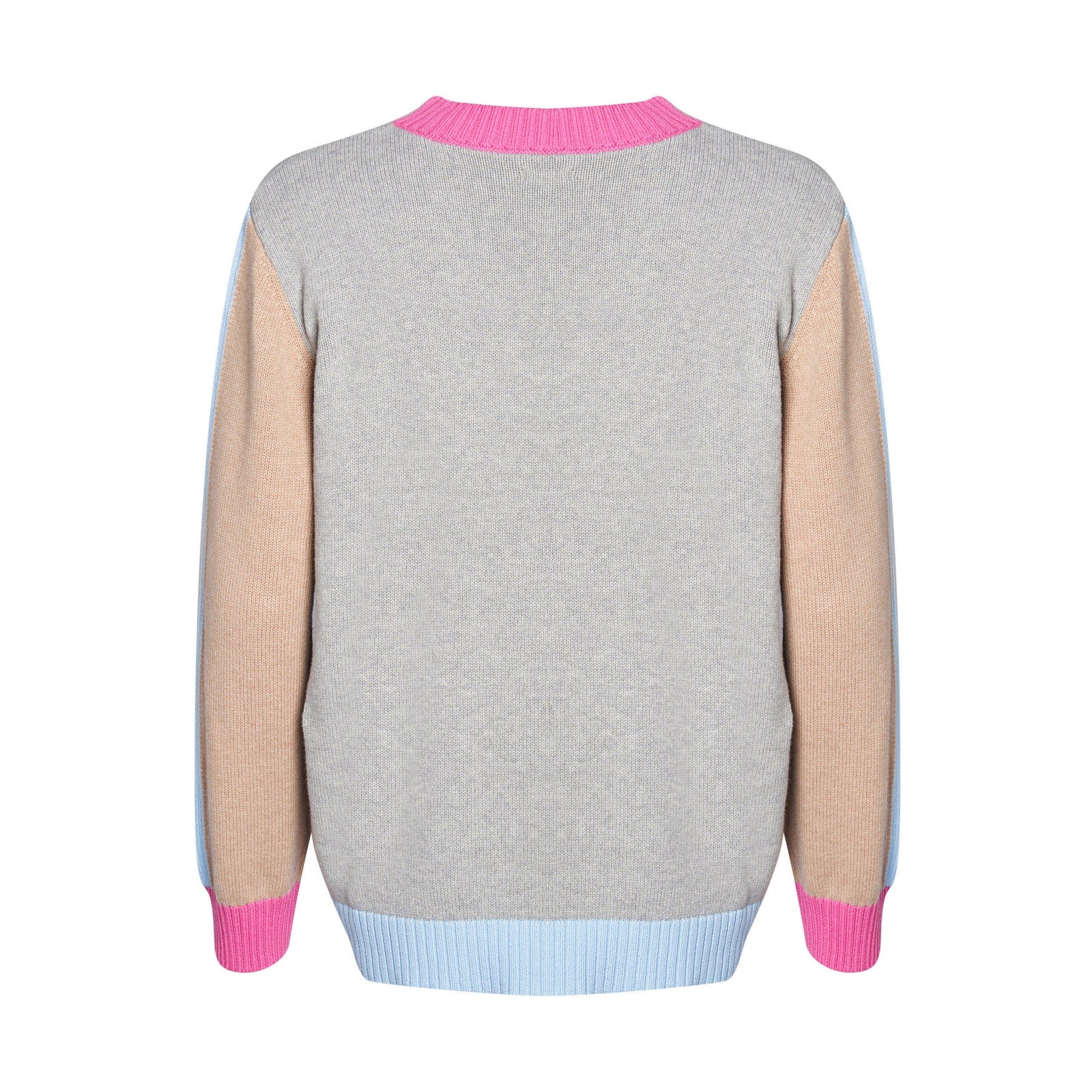 Lind LiAda Knit Pullover 9450 LIGHT GREY MELANGE