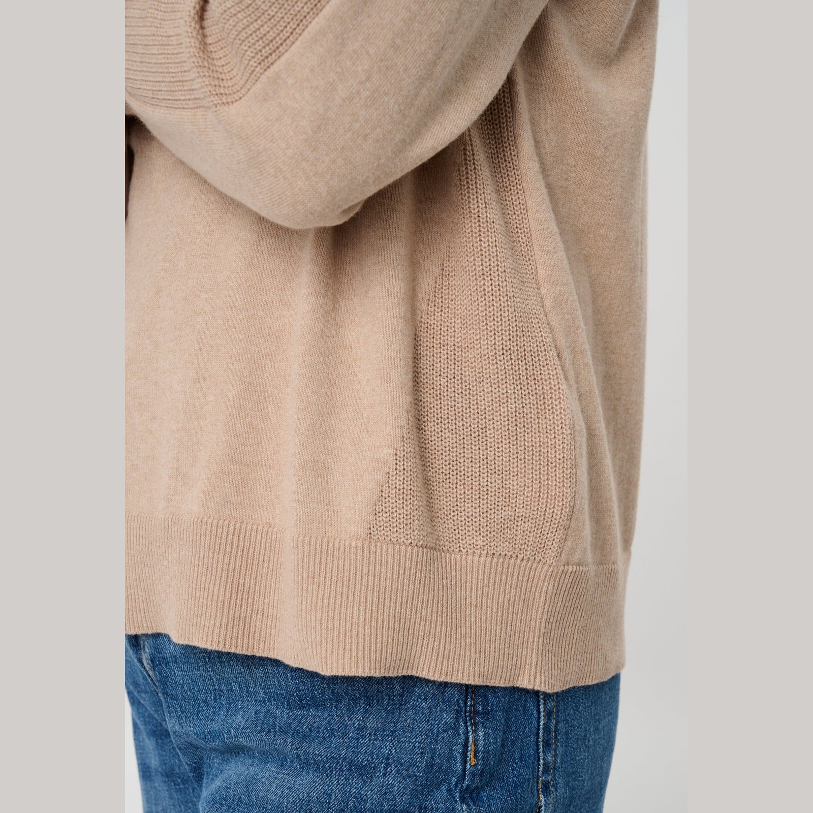 Lind LiAgnes Knit Pullover 1261 Sand Melange