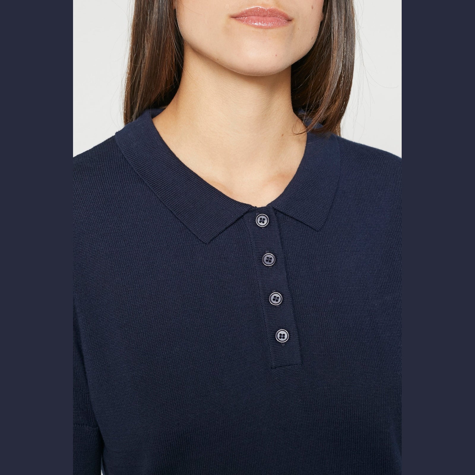 Lind LiAlice Knit Pullover 5999 NAVY BLUE