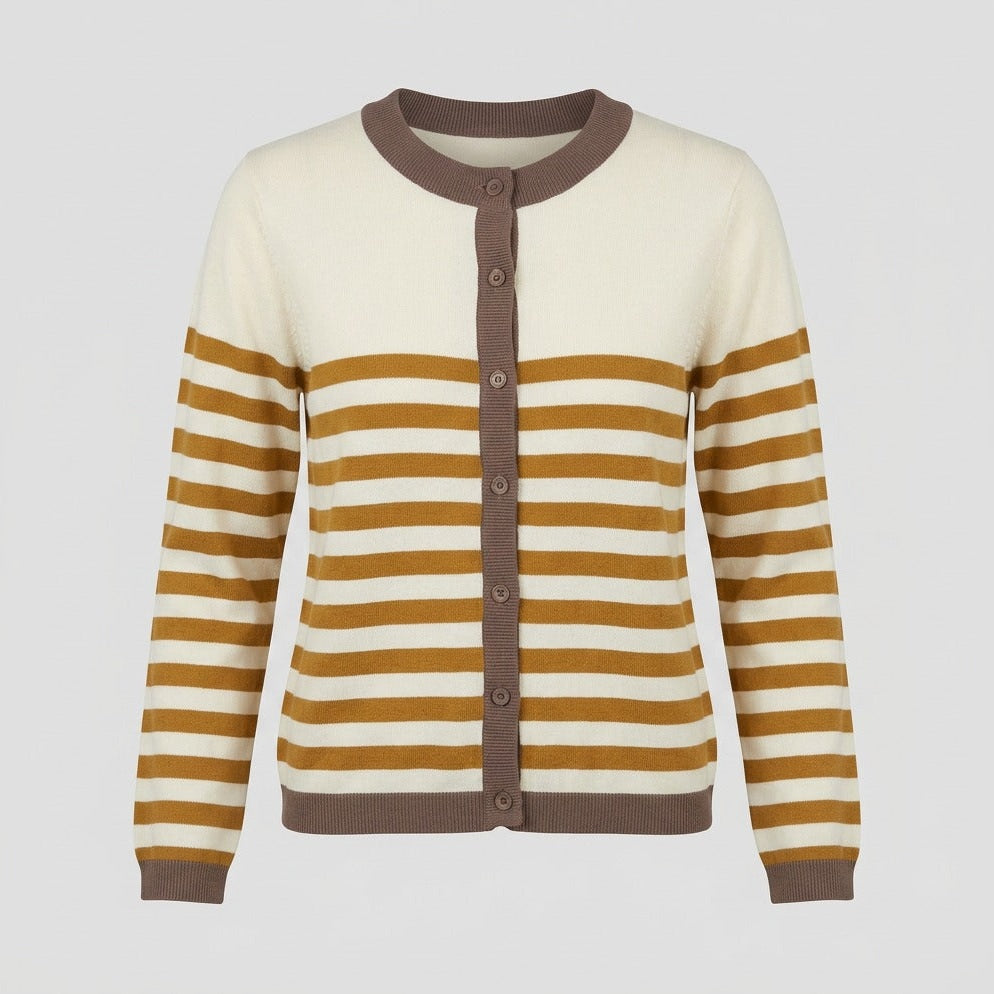 Lind LiAnnie Knit Cardigan 1500 BROWN
