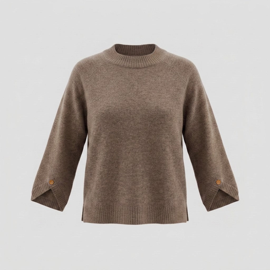 Lind LiAshley Knit Pullover 1300 Taupe