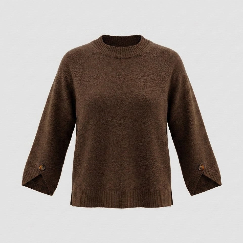 Lind LiAshley Knit Pullover 1500 BROWN