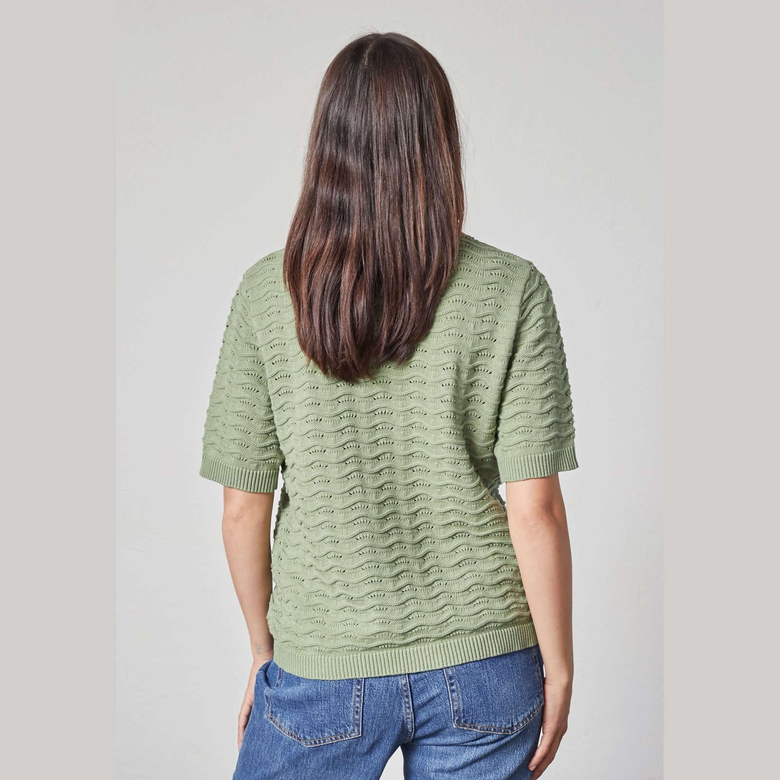 Lind LiBrenda Knit Cardigan 3400 Spring Green