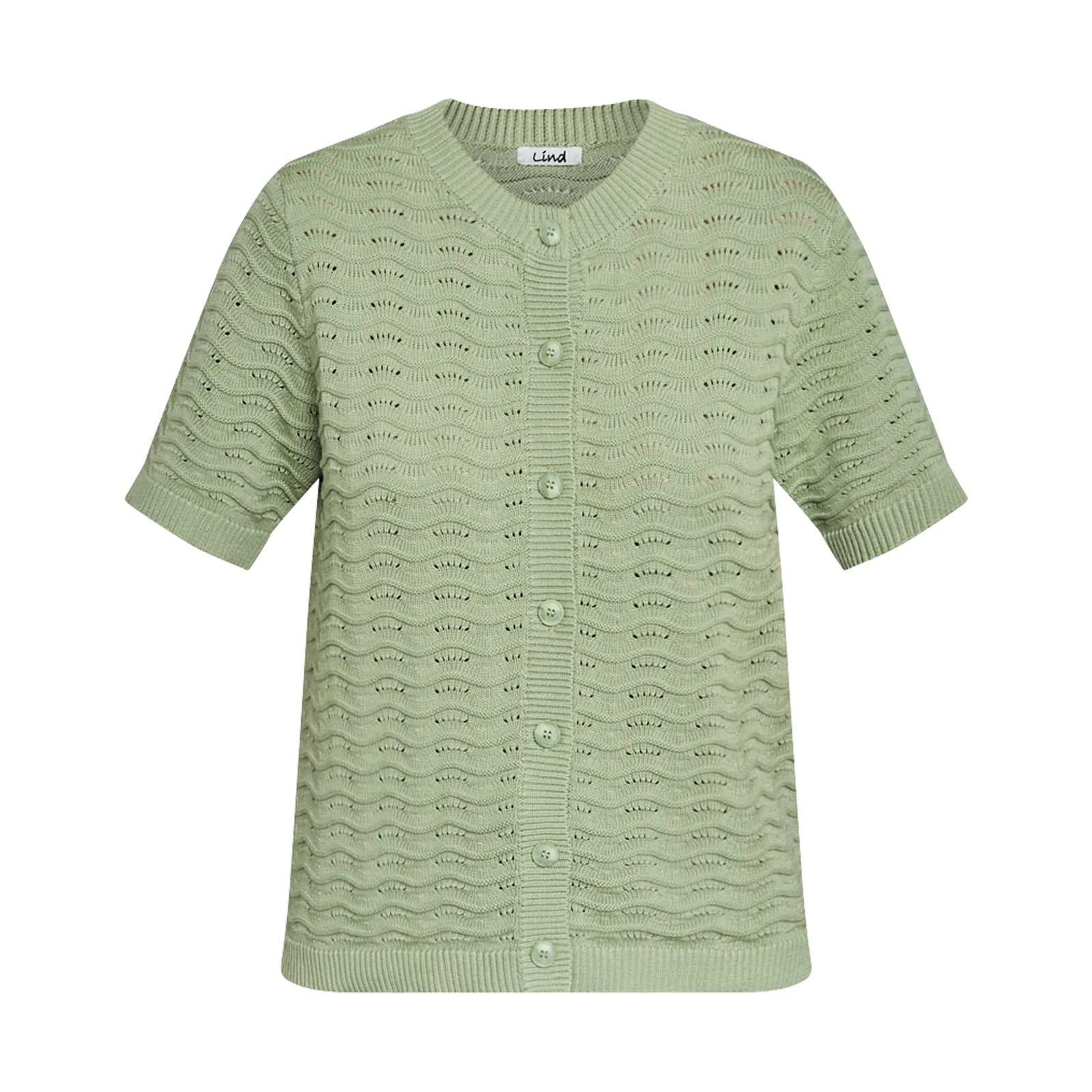 Lind LiBrenda Knit Cardigan 3400 Spring Green
