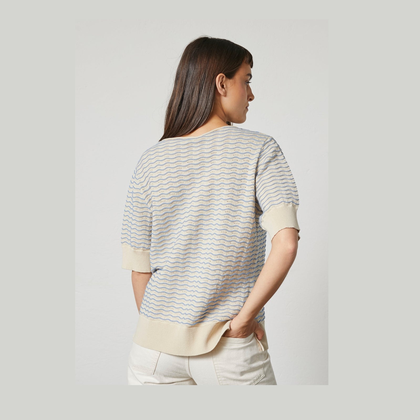 Lind LiBri Knit Pullover 5450 Sky Blue