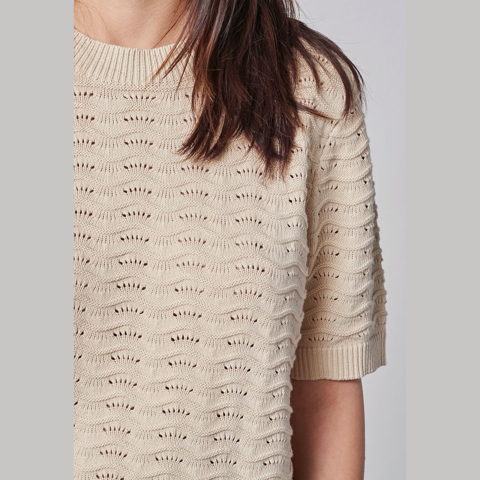 Lind LiBrit Knit Pullover 1000 OFF WHITE