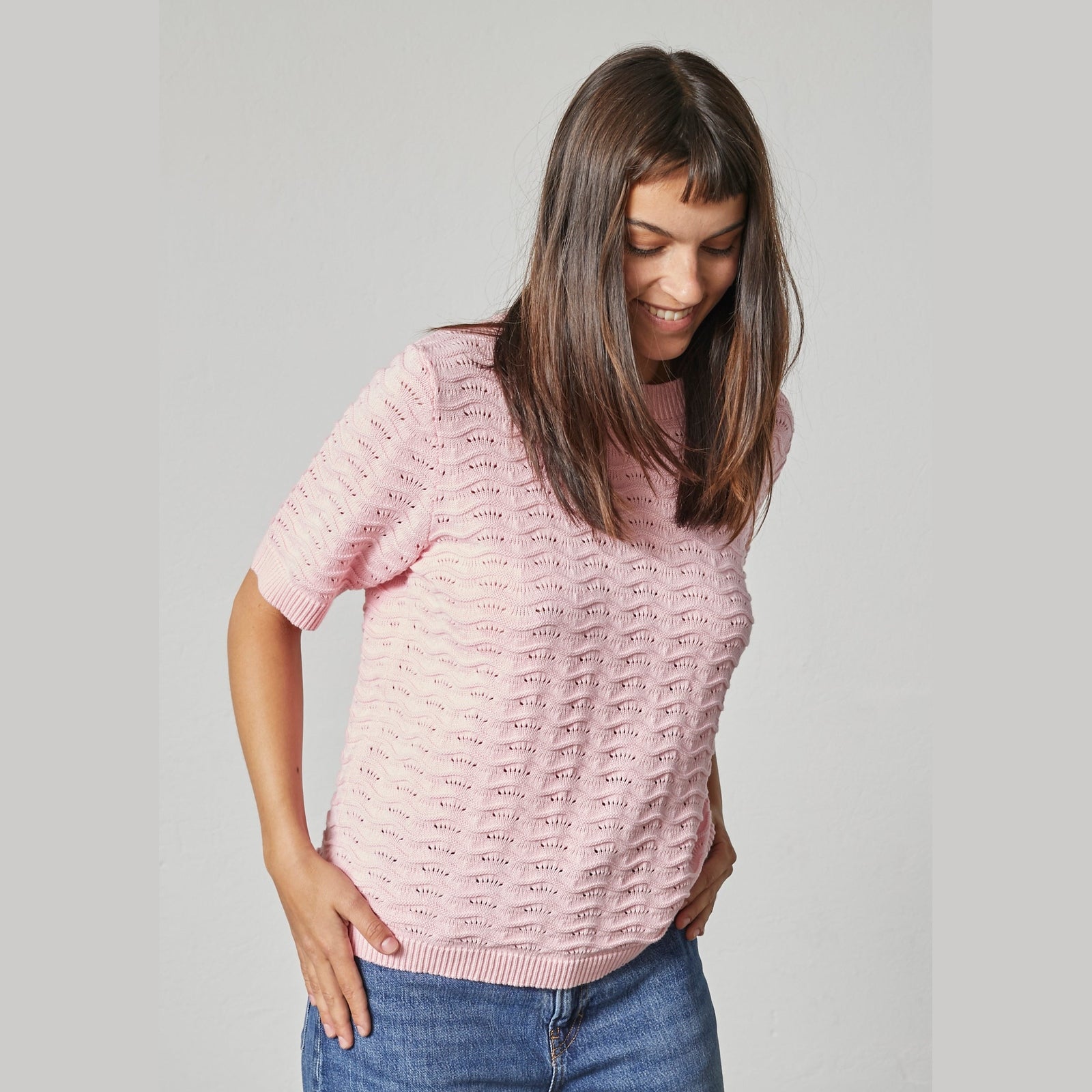 Lind LiBrit Knit Pullover 2000 LIGHT RED