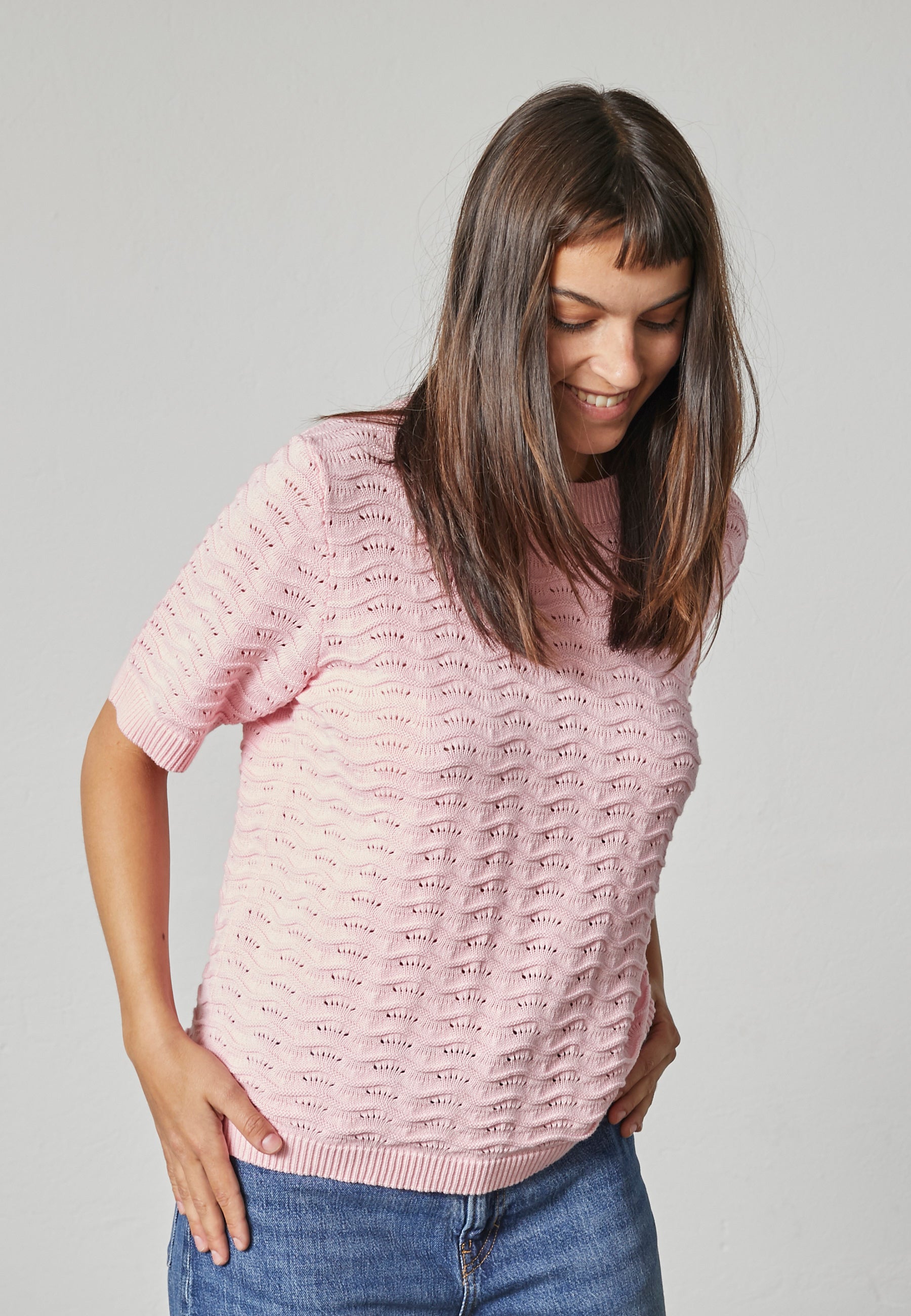 Lind LiBrit Knit Pullover 2000 LIGHT RED