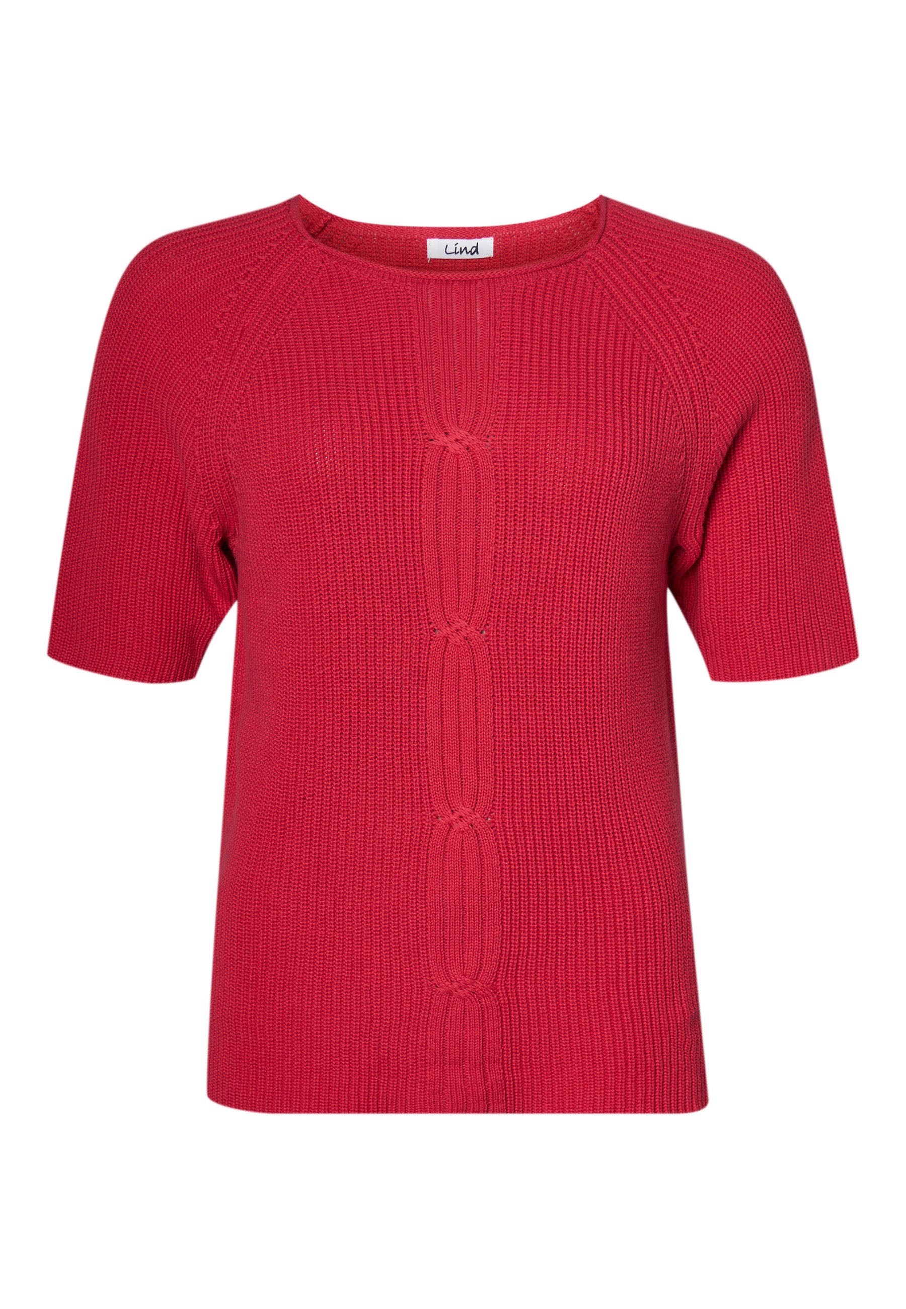 Lind LiBrooklyn Knit Pullover 2480 raspberry red