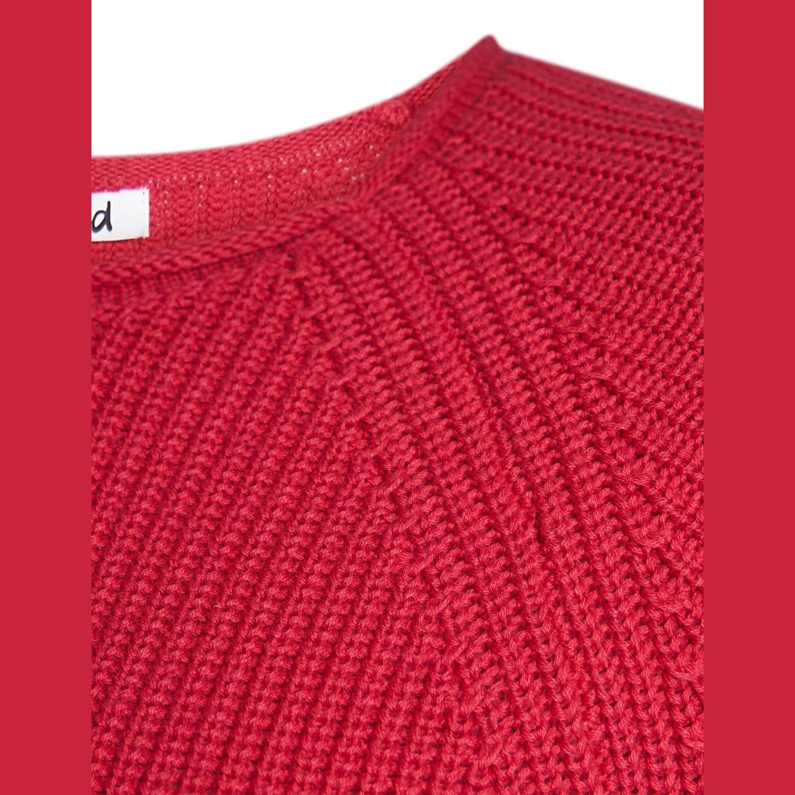 Lind LiBrooklyn Knit Pullover 2480 raspberry red